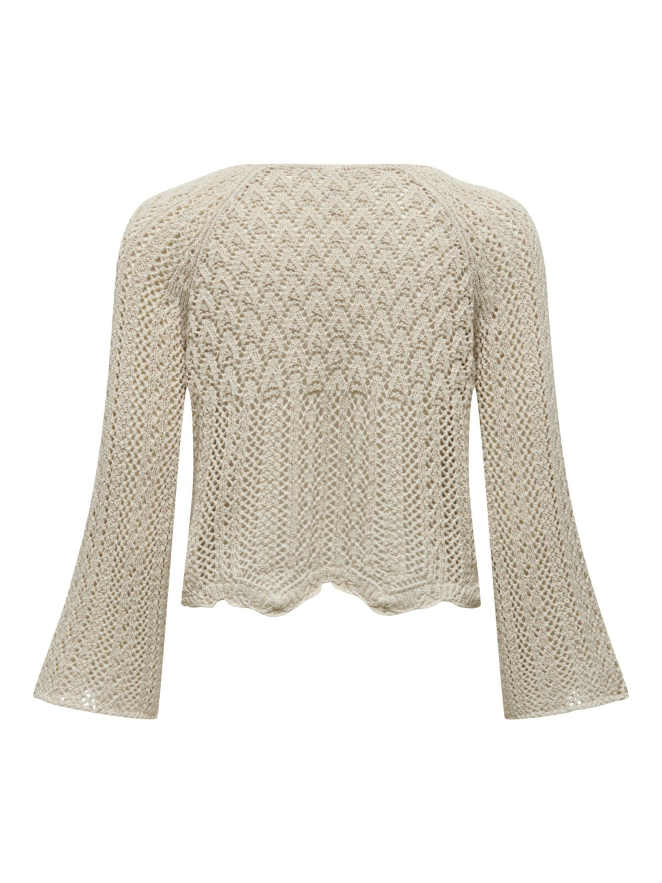 ONLY Strickpullover ONLNola (1-tlg) Lochmuster günstig online kaufen
