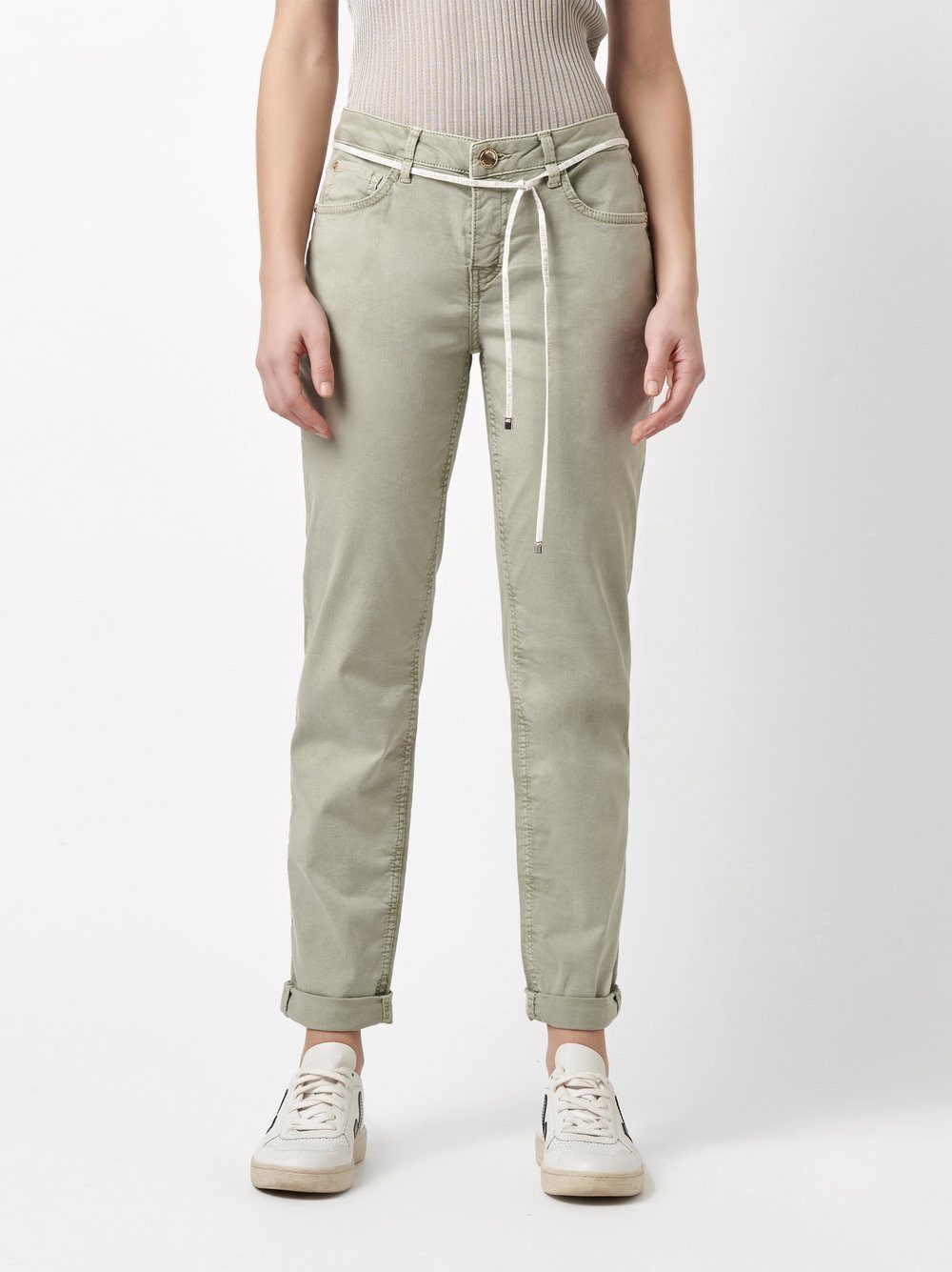 ROSNER 5-Pocket-Hose Masha_097 mit Gürtel günstig online kaufen
