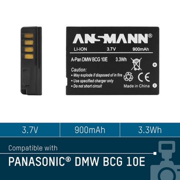 ANSMANN AG ANSMANN Akkupack A- Pan BCG 10 E Kamera-Akku 890 mAh (3.7 V)