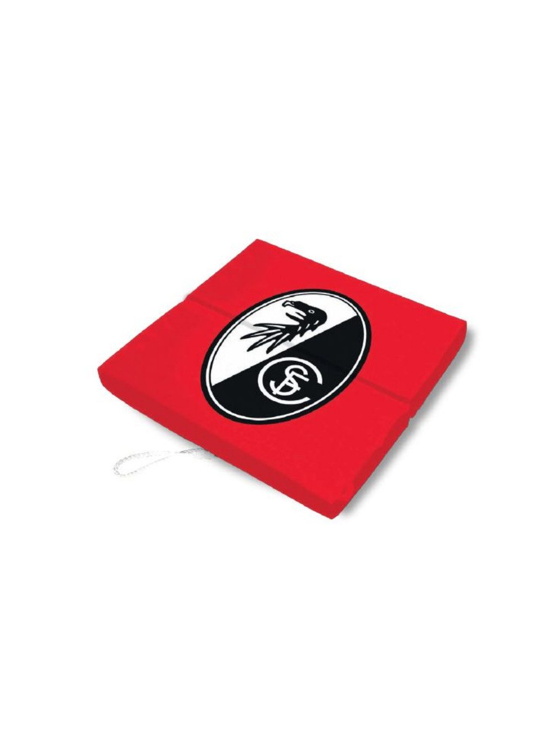 SC Freiburg Dekokissen SC Freiburg Klappkissen "Wappen"