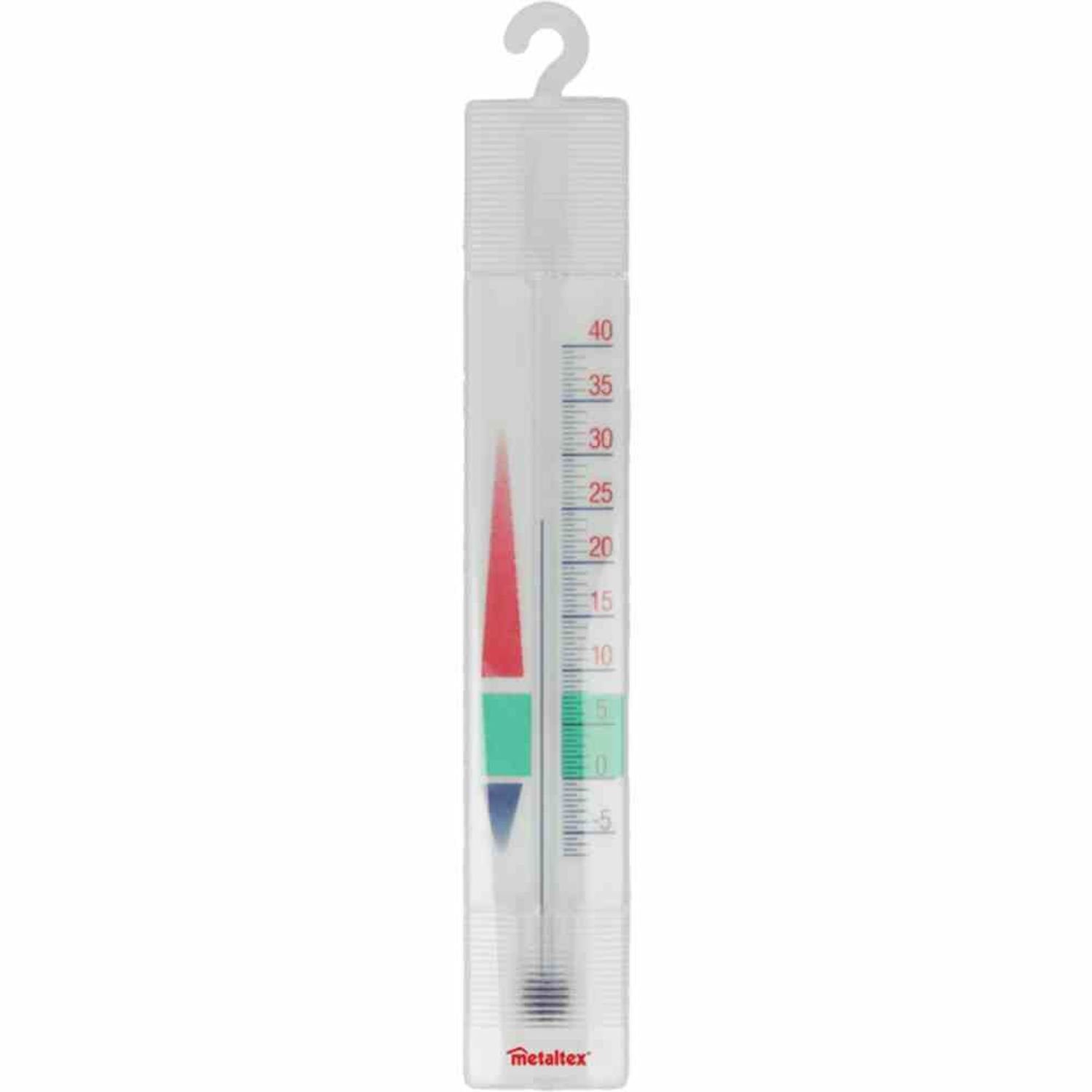 Kühlschrankthermometer Kühlschrankthermometer große Ziffern mit 0,5 Grad-Skala, große Ziffern