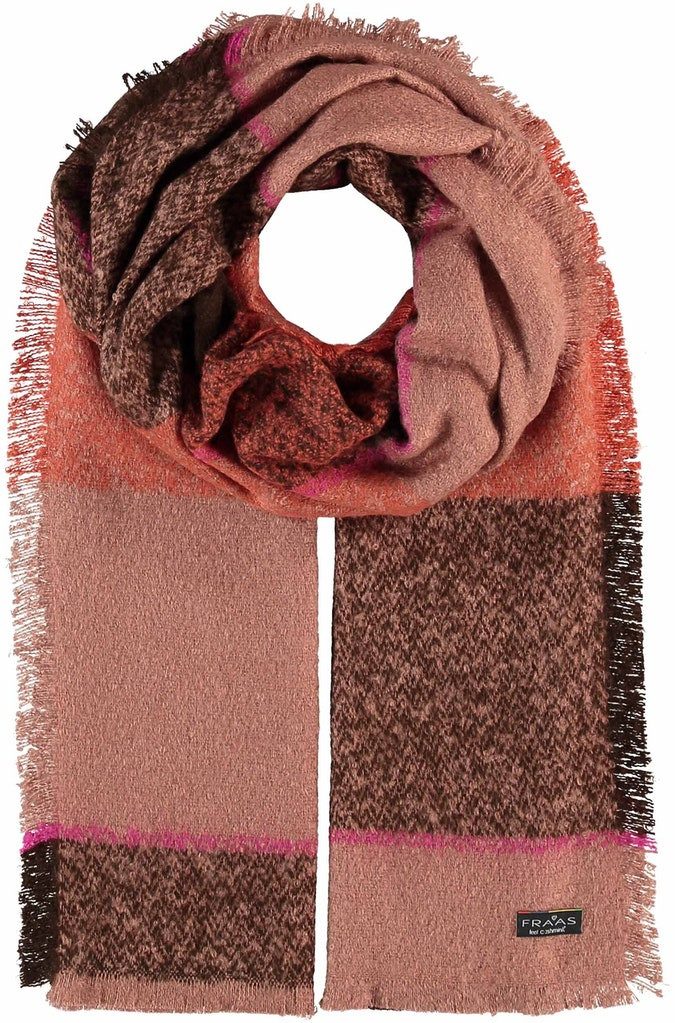Fraas Modetuch Cashmink Stola terracotta