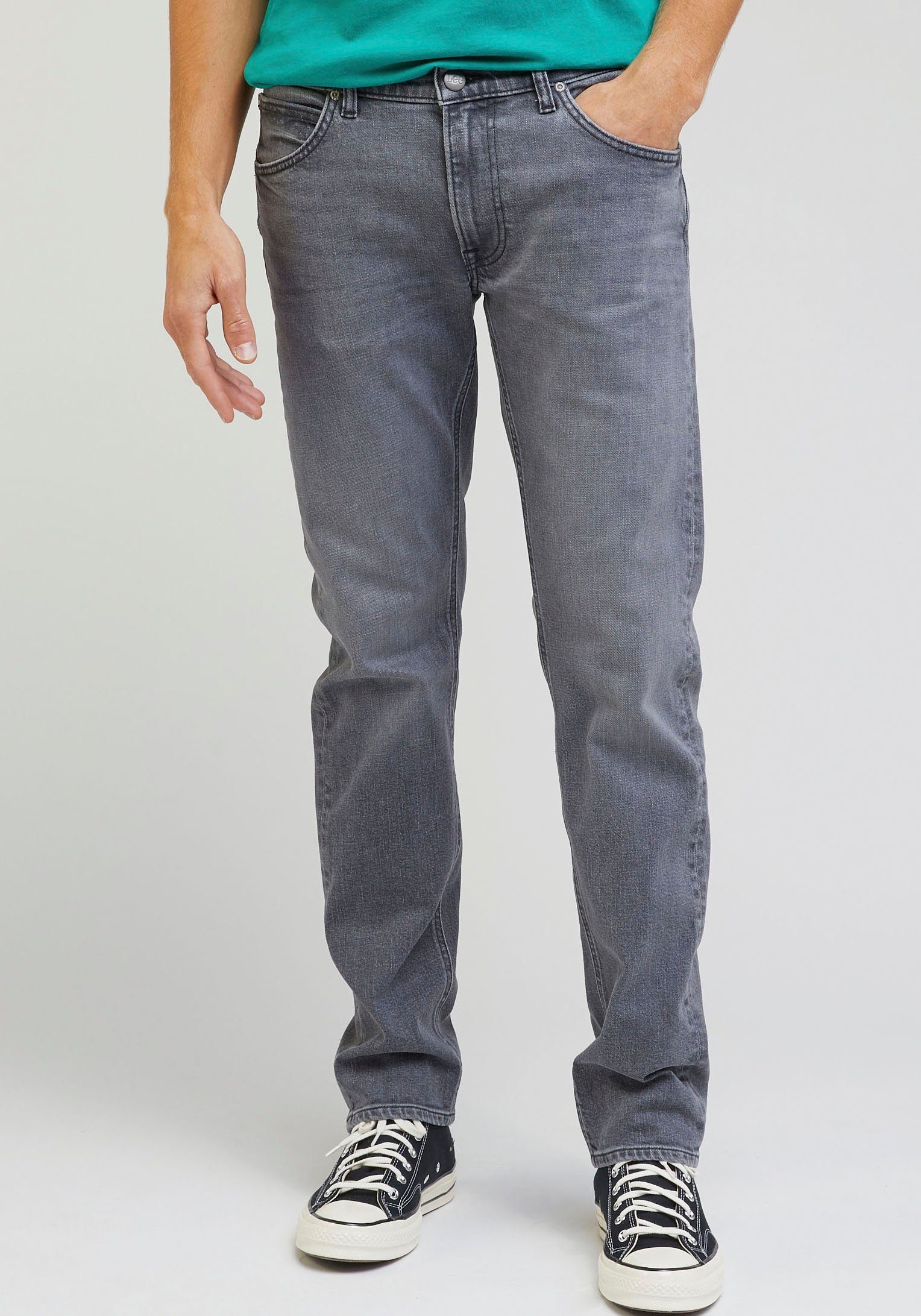 ZIP DAREN Lee® end FLY greys Regular-fit-Jeans