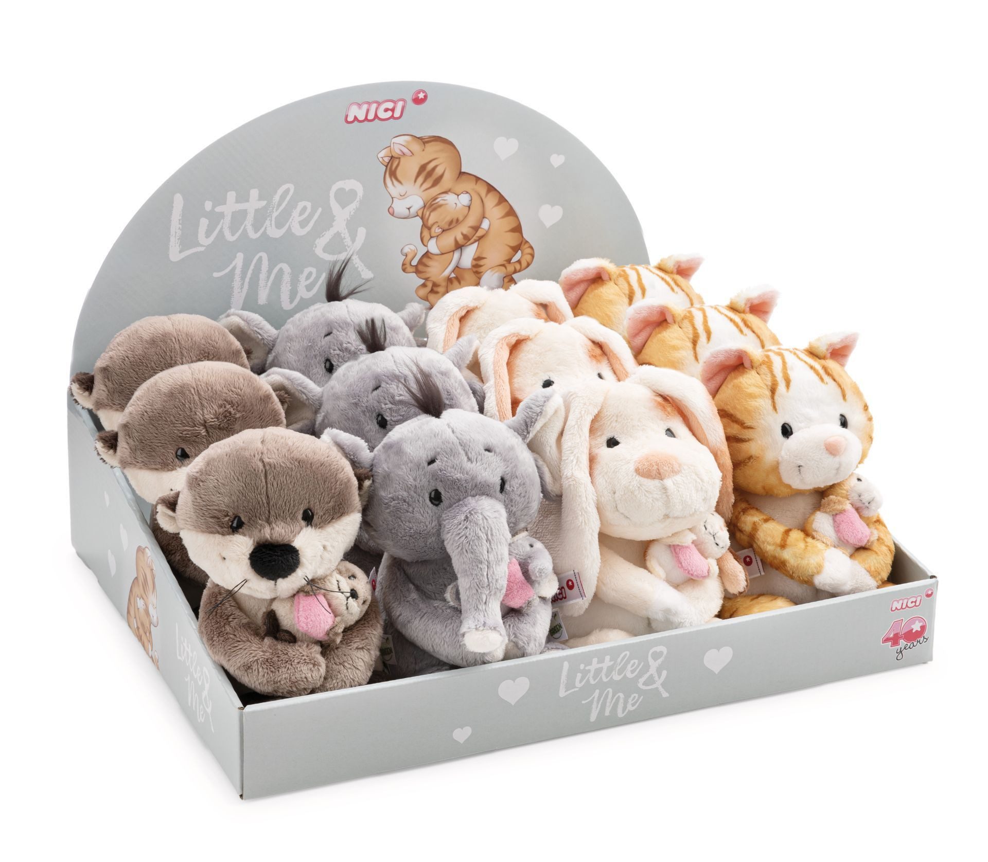 Nici Plüschfigur Nici 62840 Sortiment Kuscheltier Little & Me 20cm 4 Designs