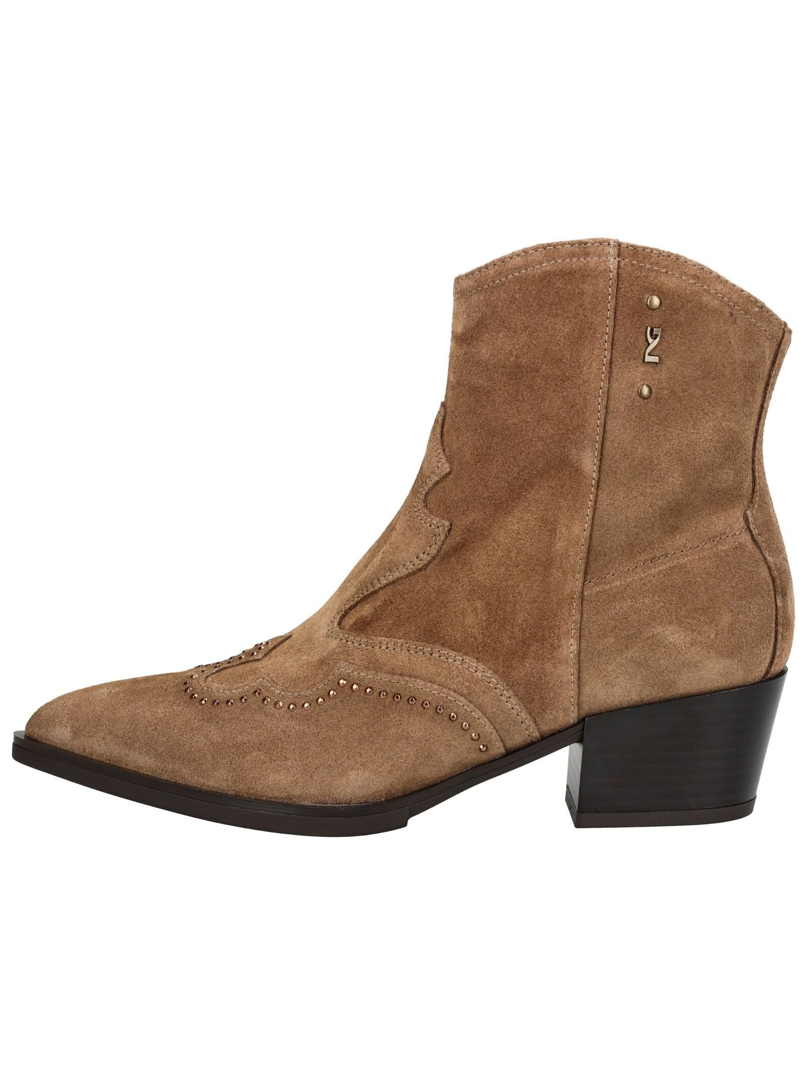Nero Giardini Nero Giardini Stiefelette Veloursleder Bikerboots
