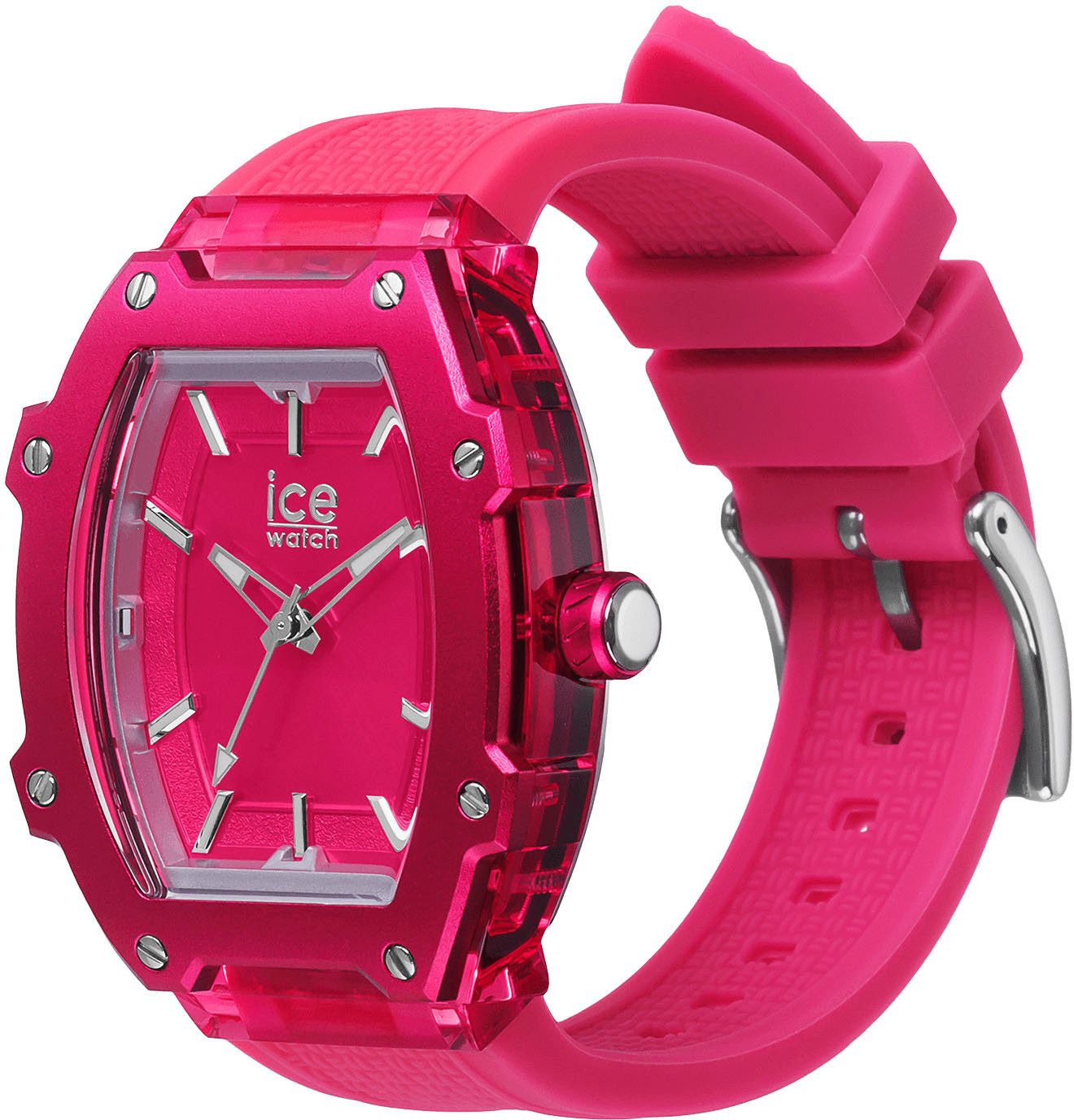 ice-watch Quarzuhr ICE boliday - Women - Plastic - Small - 3H 023323, Armbanduhr, Damenuhr, Silikonarmband, analog