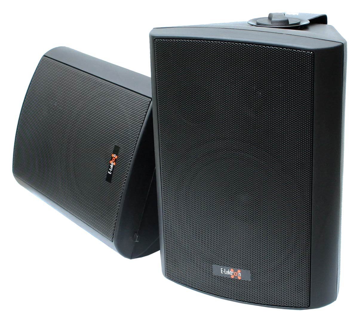 E-Lektron EWL6.5 Außenlautsprecher Stereo (50 W, Passive Lautsprecher, inkl. Wand-Halterung)