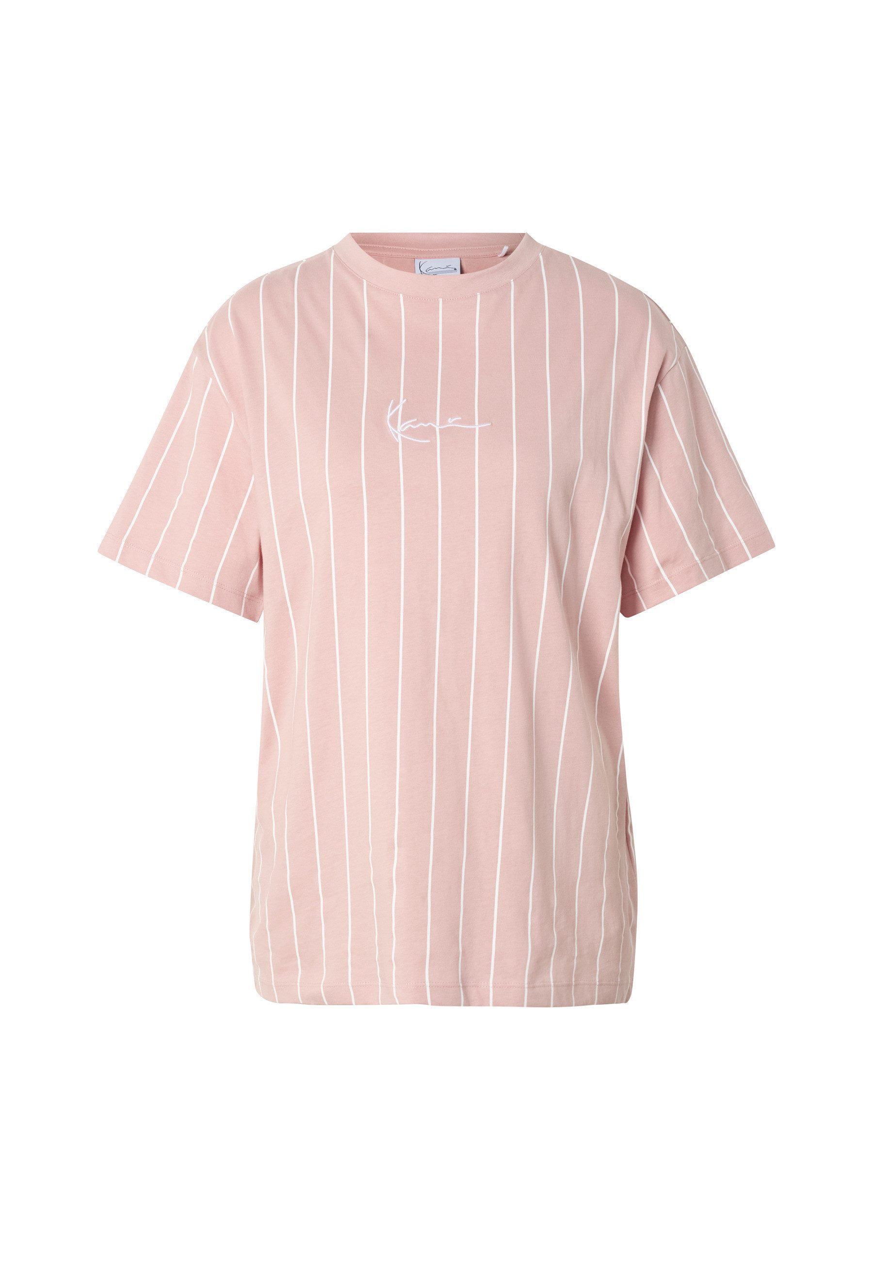 Karl Kani T-Shirt Karl Kani Small Signature Essential Pinstripe OS Tee (1-tlg)