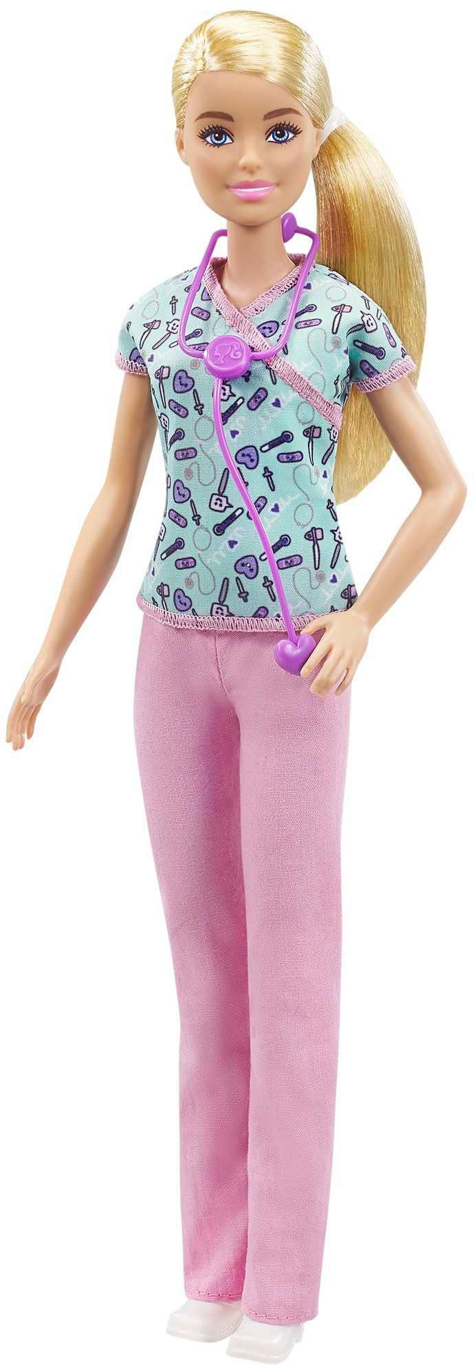 Anziehpuppe Krankenschwester Barbie