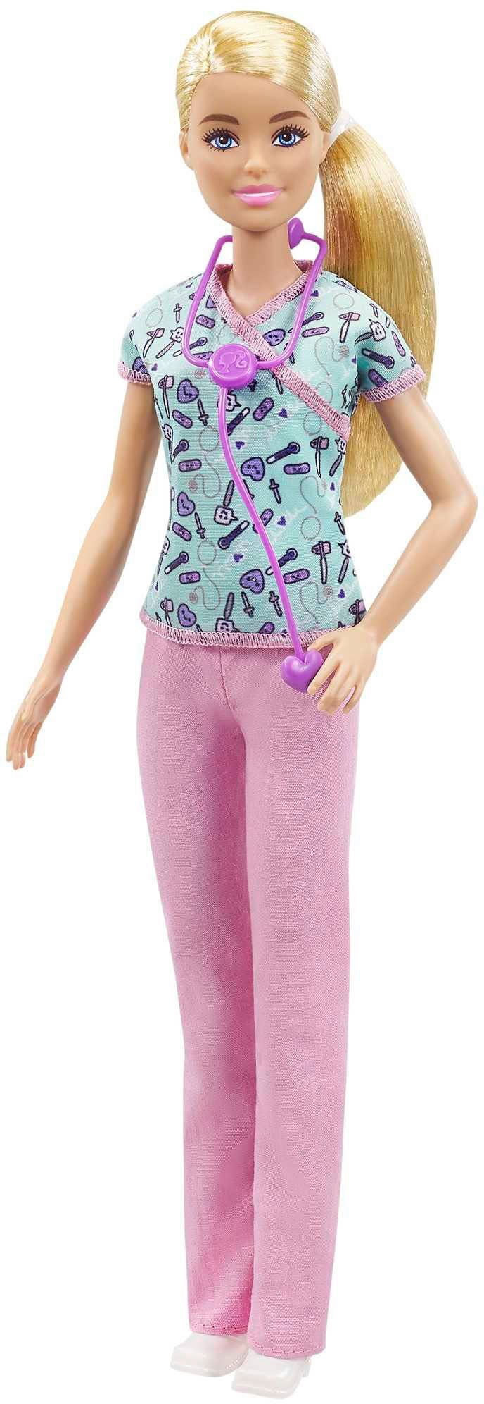 Barbie Anziehpuppe Krankenschwester günstig online kaufen