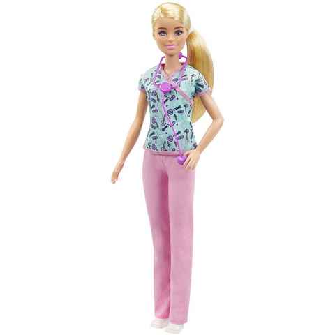 Barbie Anziehpuppe Krankenschwester