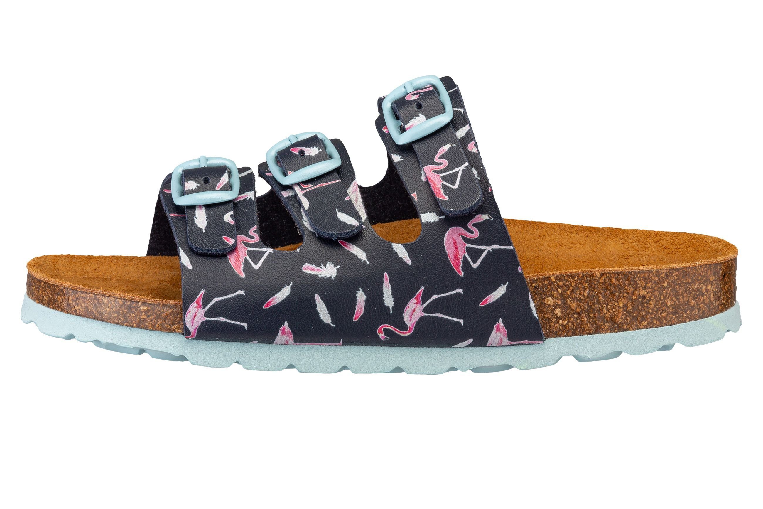 Bioline Pantolette Pantolette Lico marine/pink Flaminco