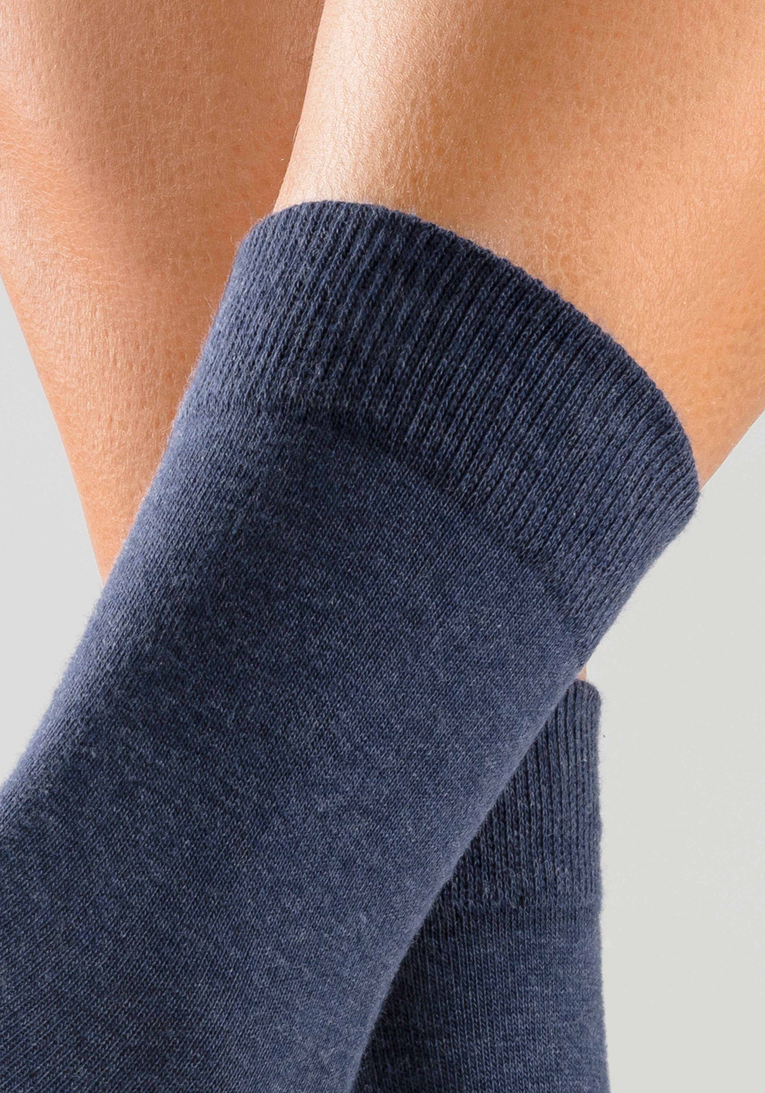 H.I.S Basicsocken (Packung, 10-Paar) mit eingestrickten Symbolen