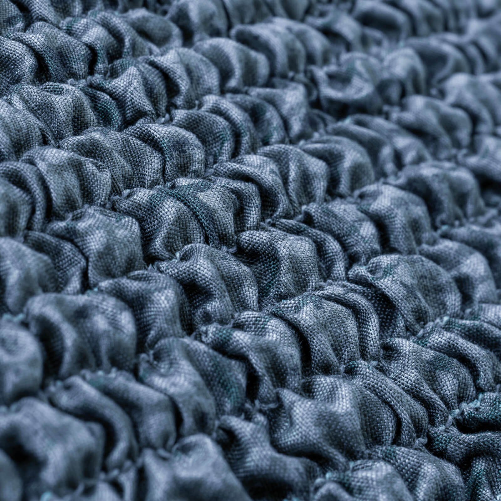 L-Form langlebiger by Paulato blau mit Mikrofaserstoff 2-farbiger GA.I.CO, für mane, italienische Sofabezug Handarbeit, blickdichter, 1-teiliger Sofahusse