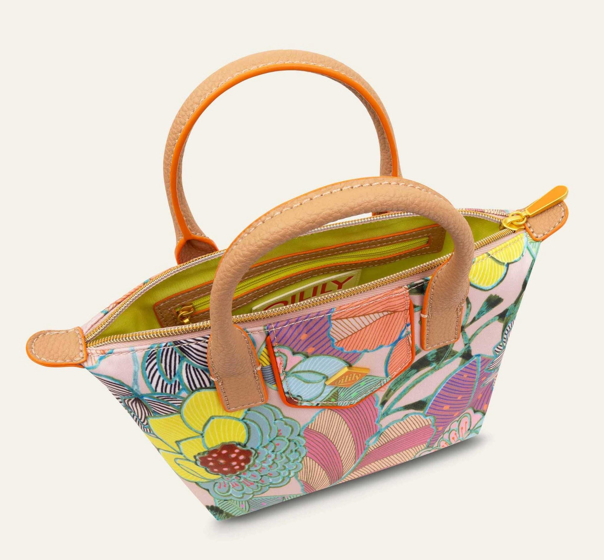 Oilily Handtasche Hoby Handbag Evening Sand Joseba Brick Small