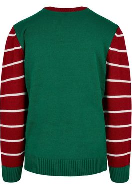 URBAN CLASSICS Rundhalspullover Urban Classics Herren Wanted Christmas Sweater (1-tlg)
