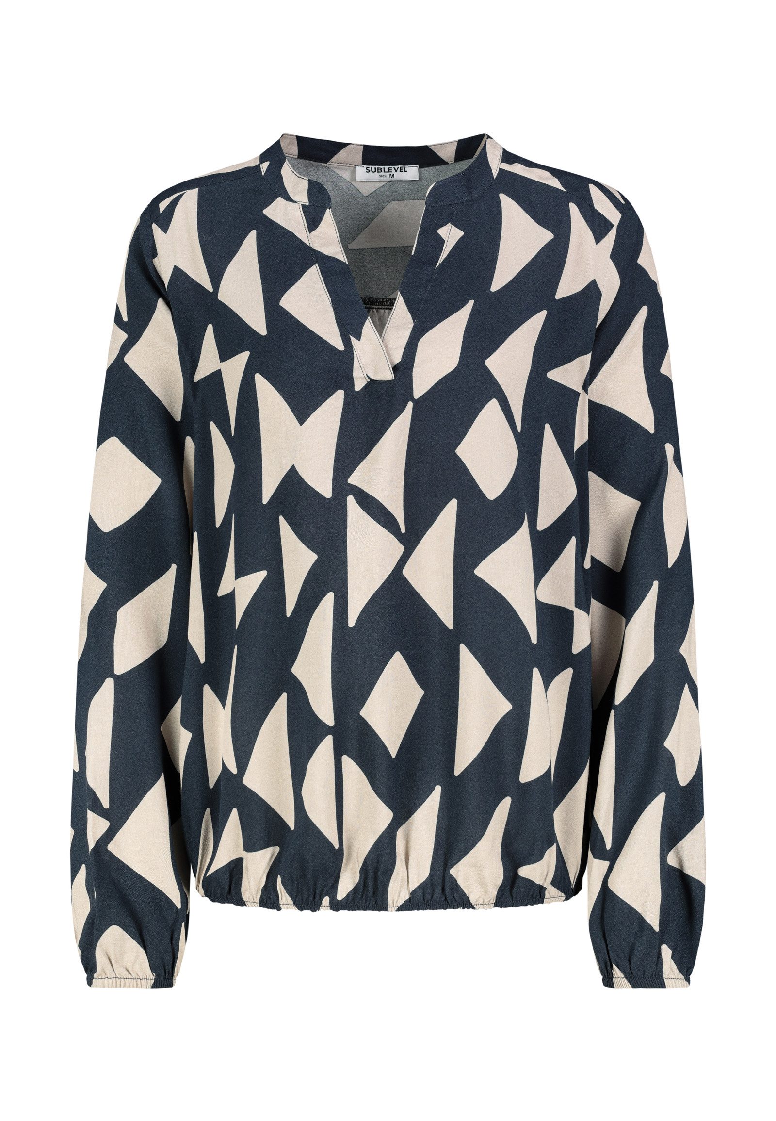 SUBLEVEL Langarmbluse Damen Bluse mit verschiedenen günstig online kaufen
