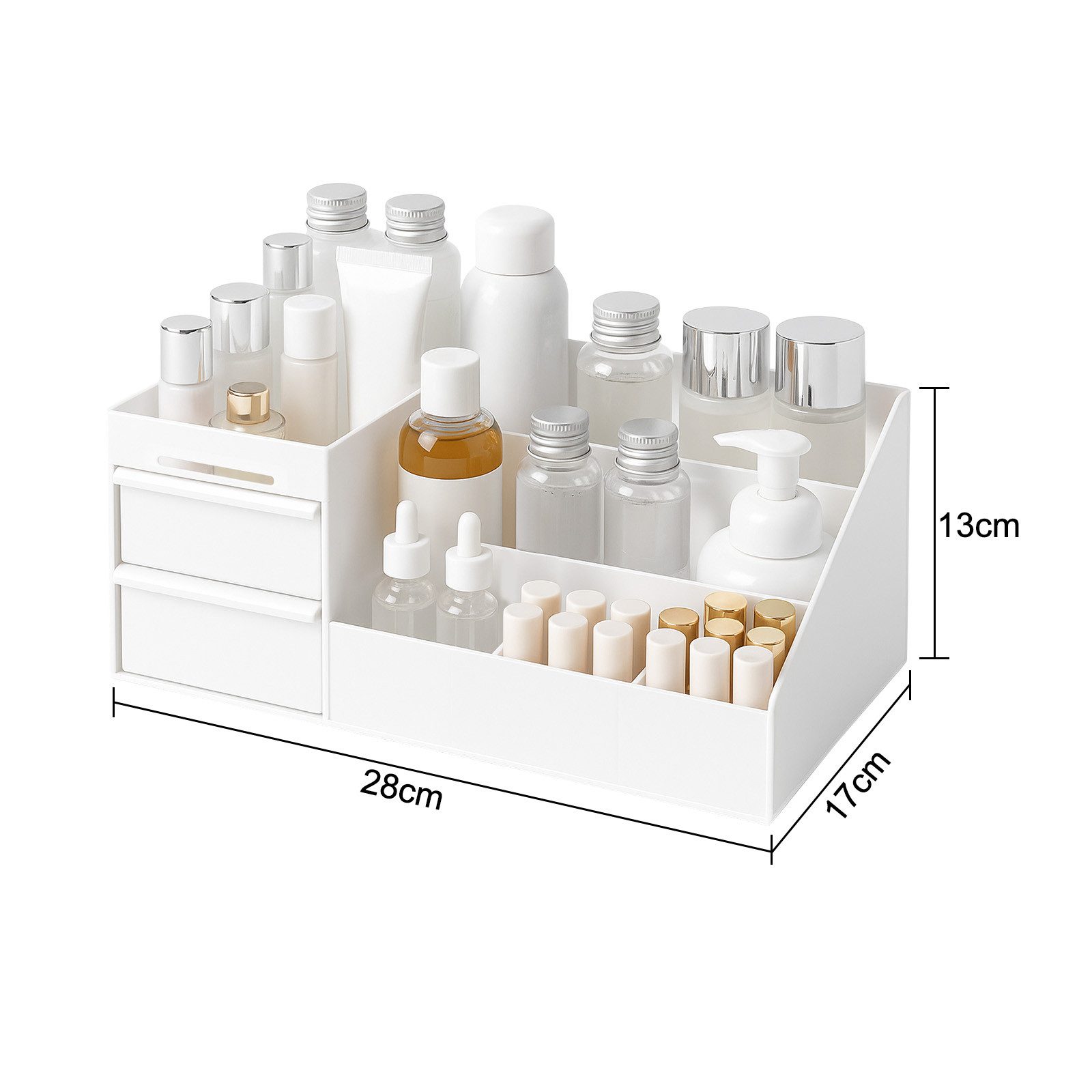 Youyijia Make-Up Organizer Make-up Organizer Schubladen Kosmetikbox Schminkorganizer Badezimmer