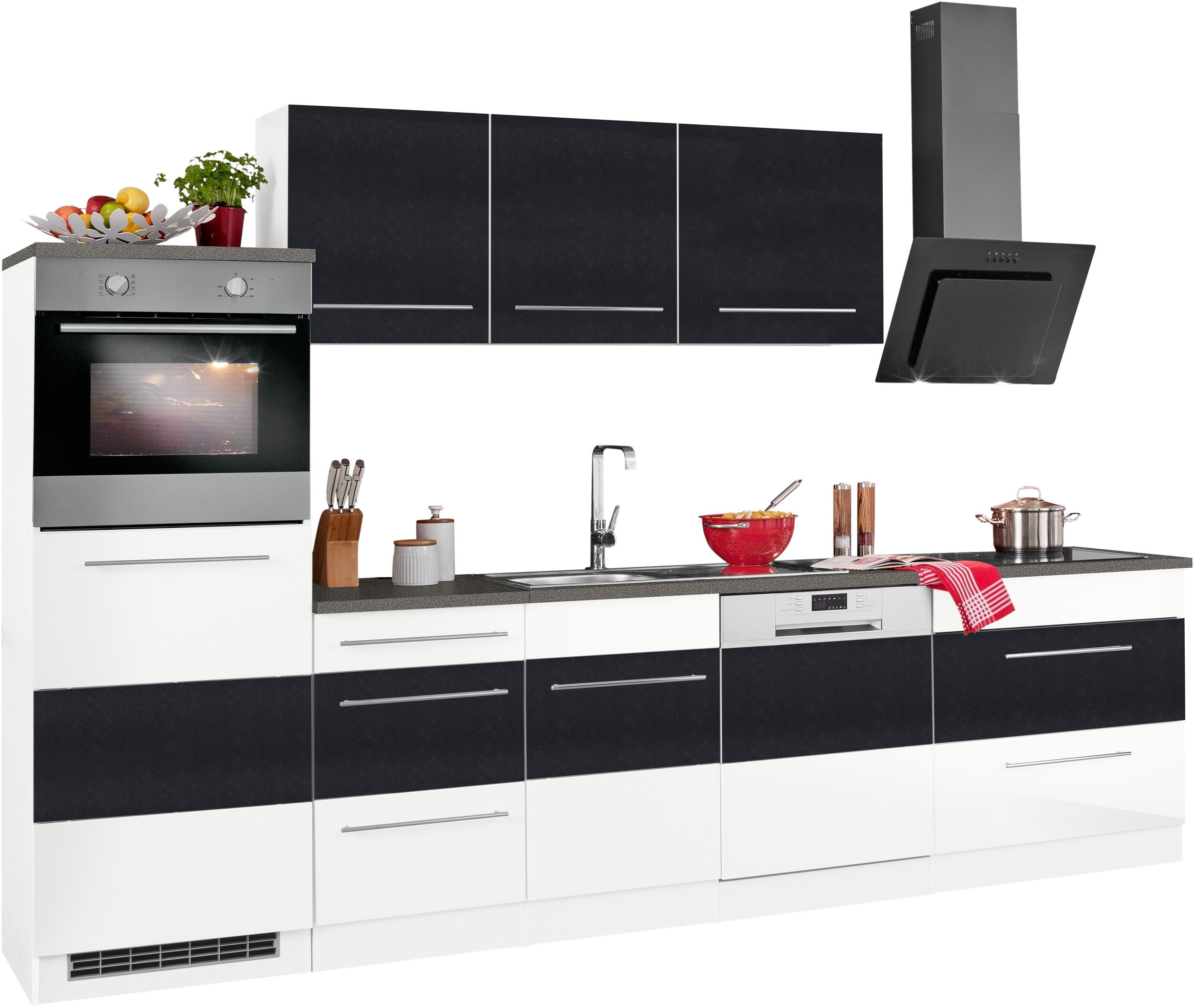 KOCHSTATION Küchenzeile KS-Trient, Breite 300 cm, günstig online kaufen