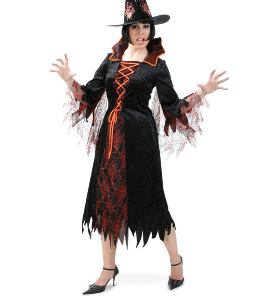 Fries Hexen-Kostüm Hexen Hexe Design Kostüm Kleid Grusella Karneval Faschin günstig online kaufen