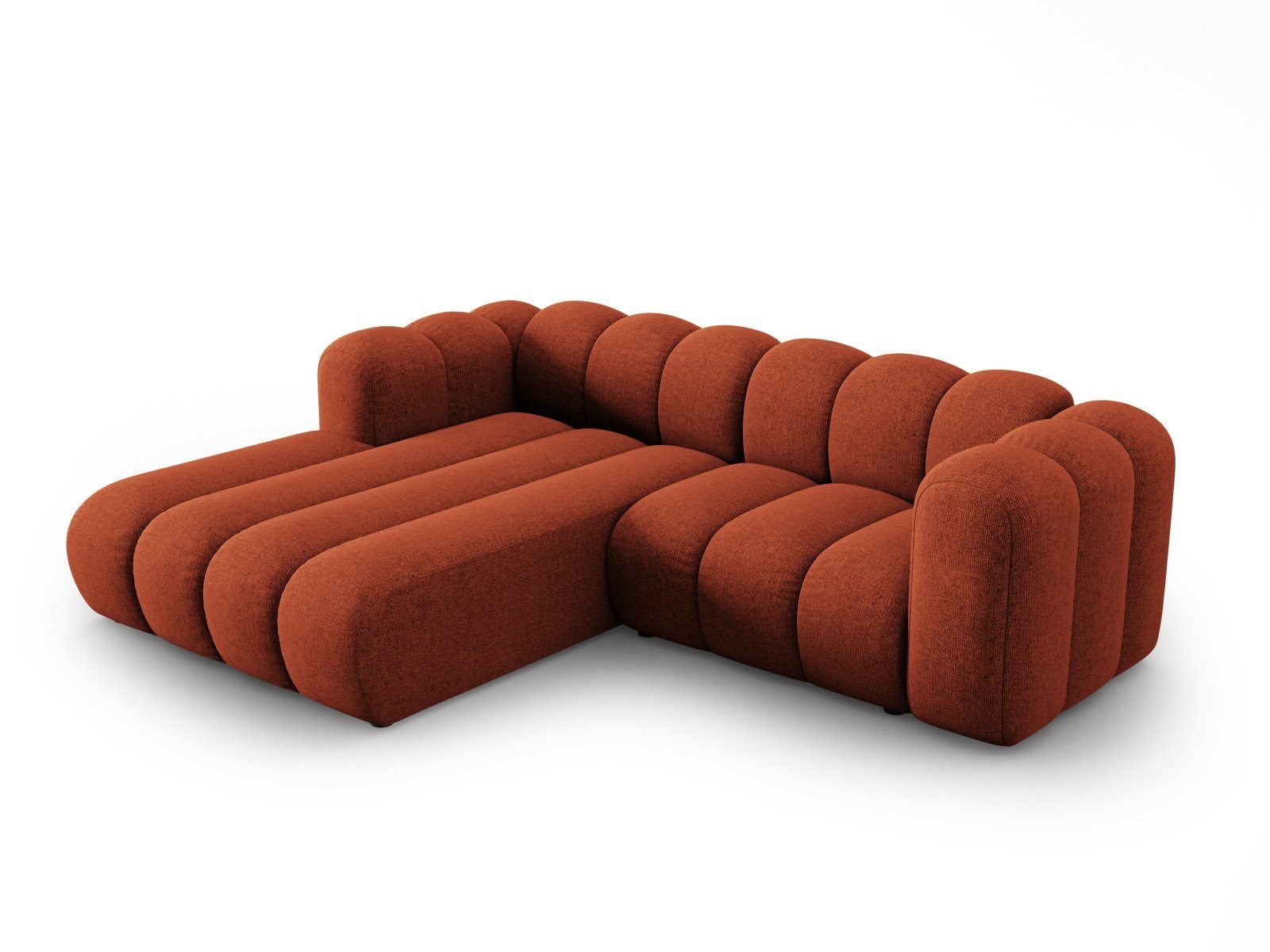 Micadoni Ecksofa Lupine, modular 3-Sitzer günstig online kaufen