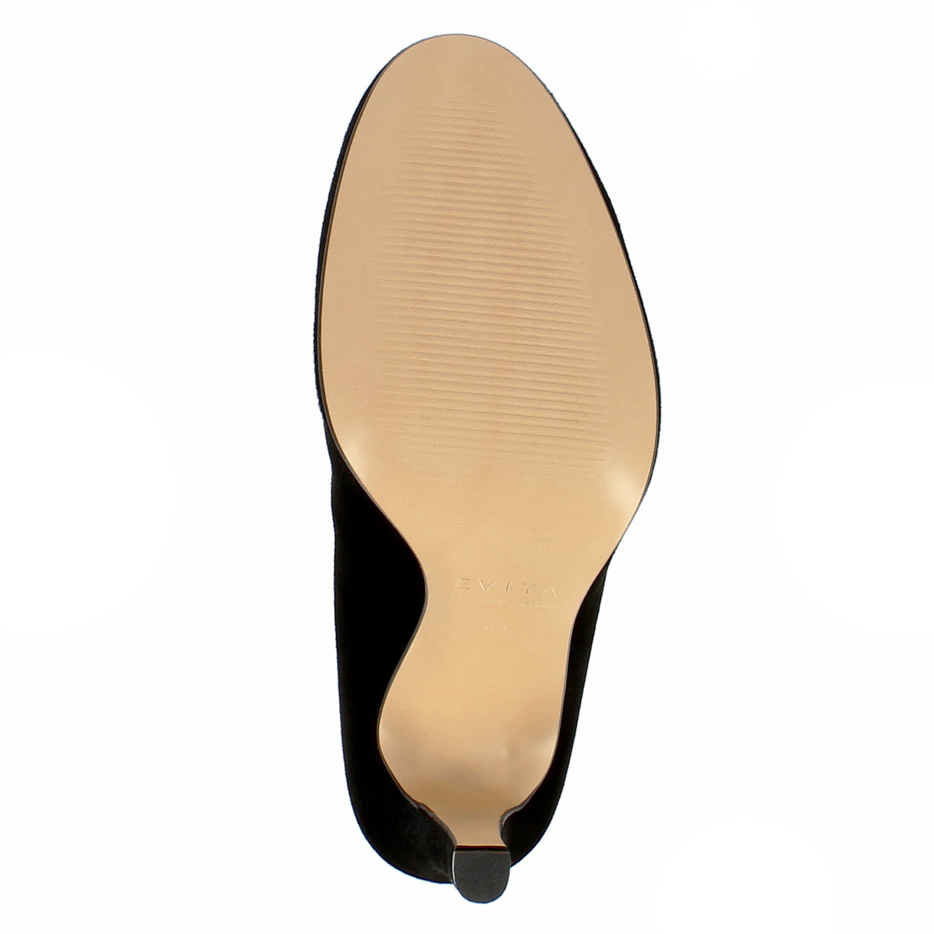 Evita CRISTINA Pumps (Paar, Kunstledersohle) Handmade in Italy