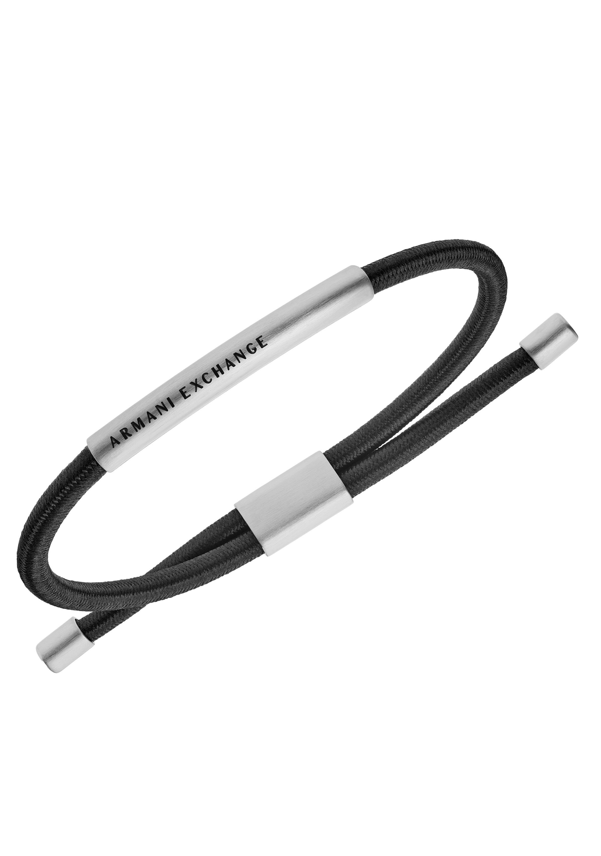 ARMANI EXCHANGE Armband Schmuck Geschenk Edelstahl Polyester Armschmuck günstig online kaufen
