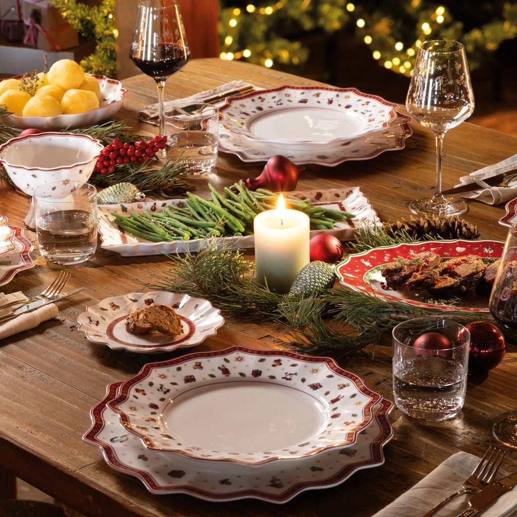 Villeroy & Boch Suppenteller Toy's Delight Suppenteller, (1 St), Premium Porcelain, 1 Stck, Handw., mikrow.sicher