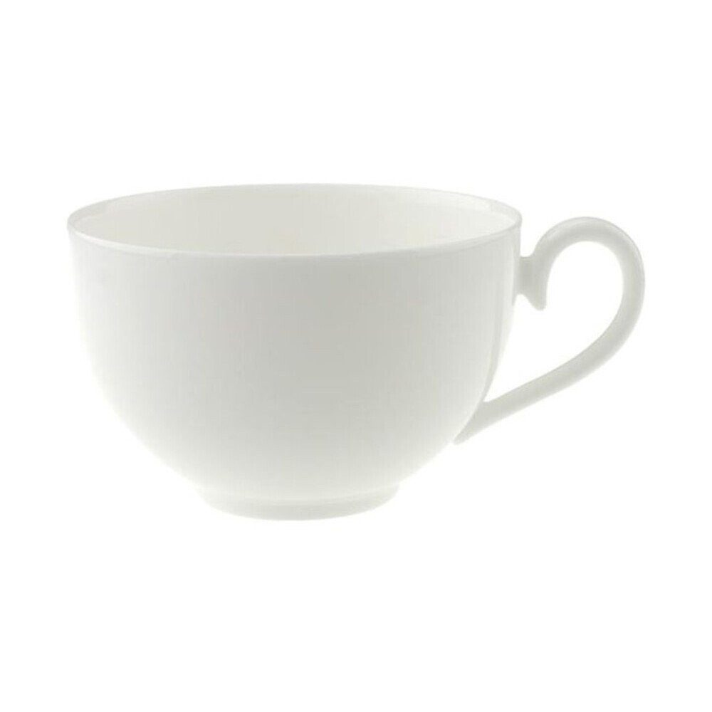 Villeroy & Boch Tasse Café au Lait Tasse 0,31 l Royal, 1-tlg., Premium Bone Porcelain, Café au Lait Tasse, 0,31 l, Premium Bone Porcelain, Weiß