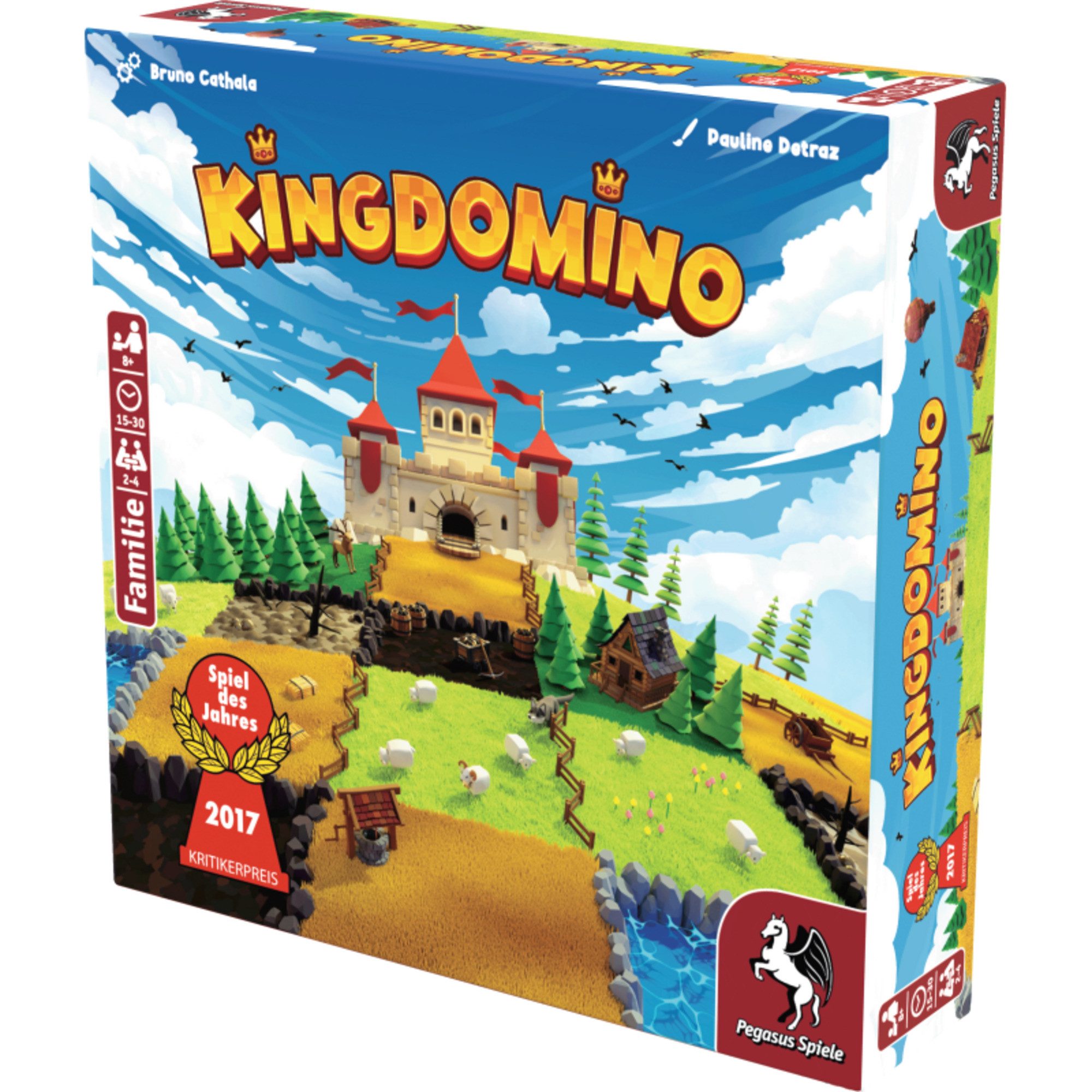 Pegasus Spiel Pegasus Kingdomino (Neuausgabe), Brettspiel