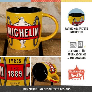 Nostalgic-Art Tasse Kaffeetasse - Michelin - Tyres Bibendum Yellow