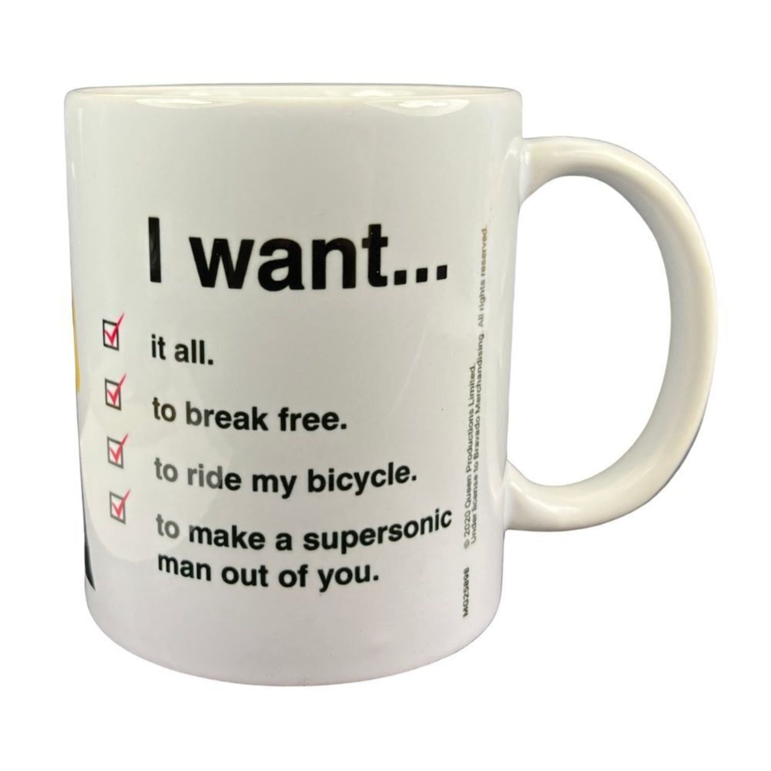 PYRAMID Tasse Queen - I want… Kaffeebecher