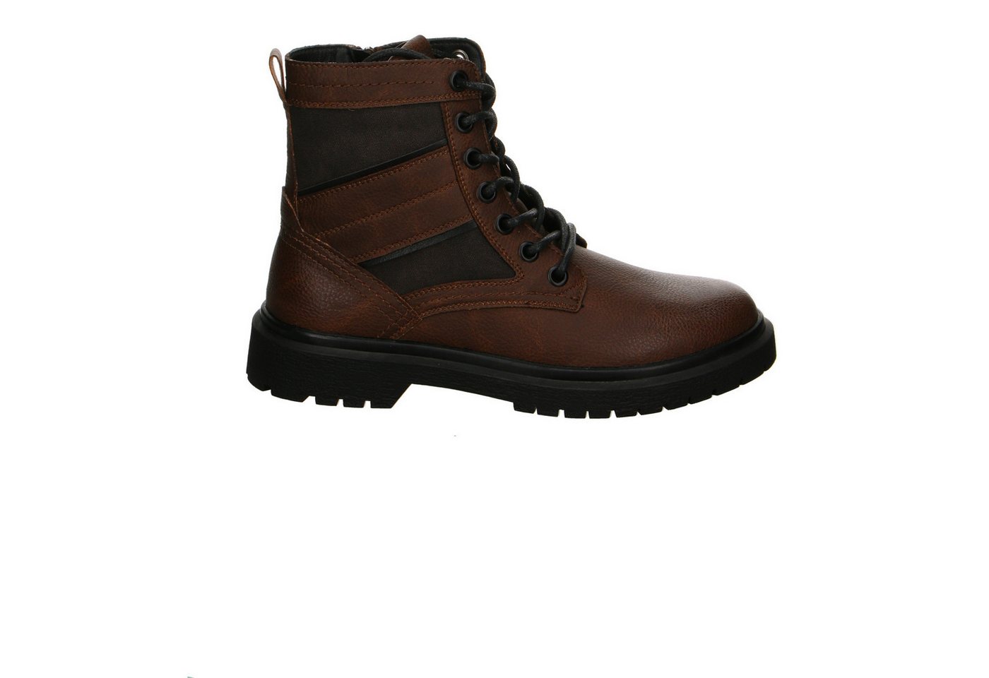 Bullboxer Bullboxer Synthetik Schnürstiefel braun Chelseaboots
