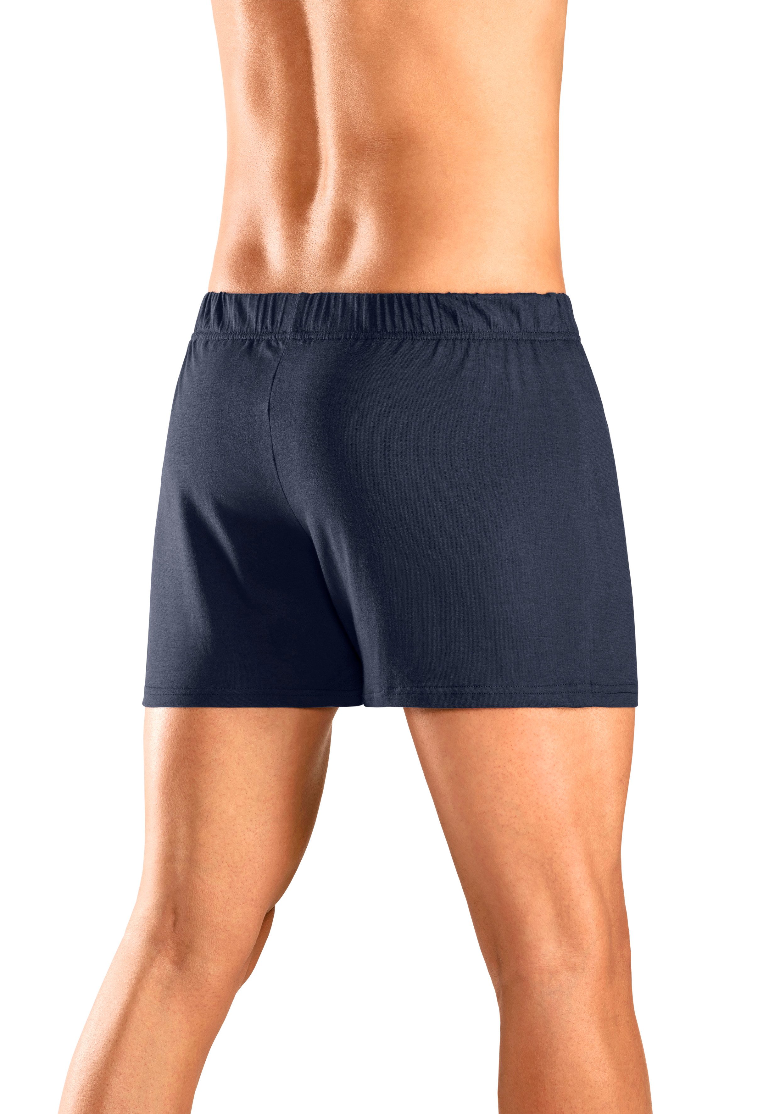 H.I.S Weiter Boxer Herren Boxer (Packung, 5-St) weite Passform, Komfortbund, aus Baumwoll-Stretch