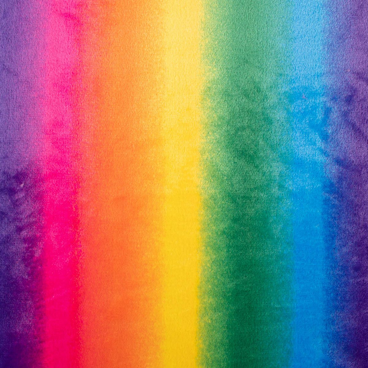 SCHÖNER LEBEN. Stoff Wellness Fleece Streifen Regenbogenfarben bunt 1,45m Breite, pflegeleicht