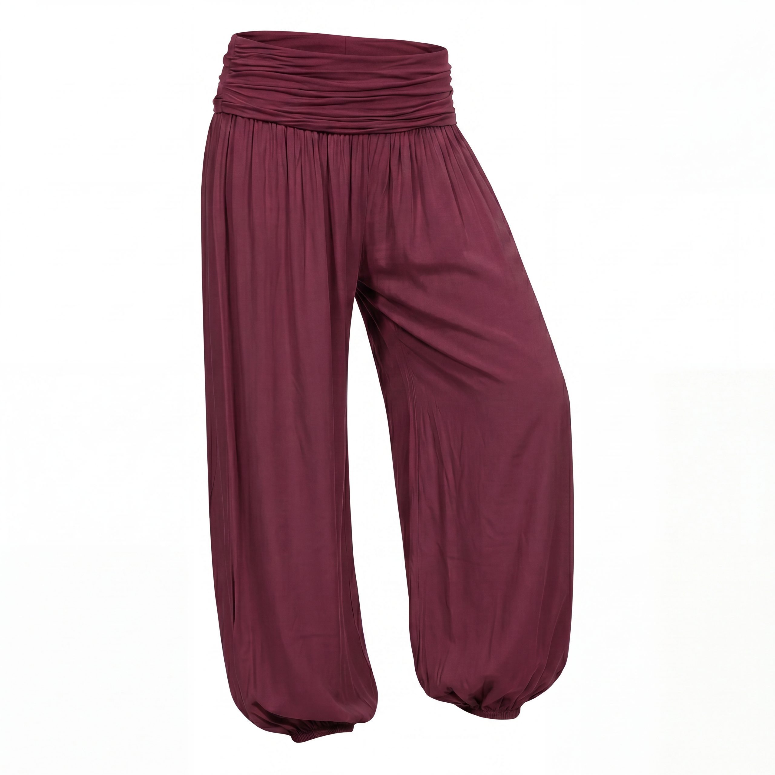 OriginalYou Haremshose Pluderhose sommerlich leichte Yogahose luftige Sommerhose luftig & leicht, viele unifarben, hautfreundlicher Tuchstoff