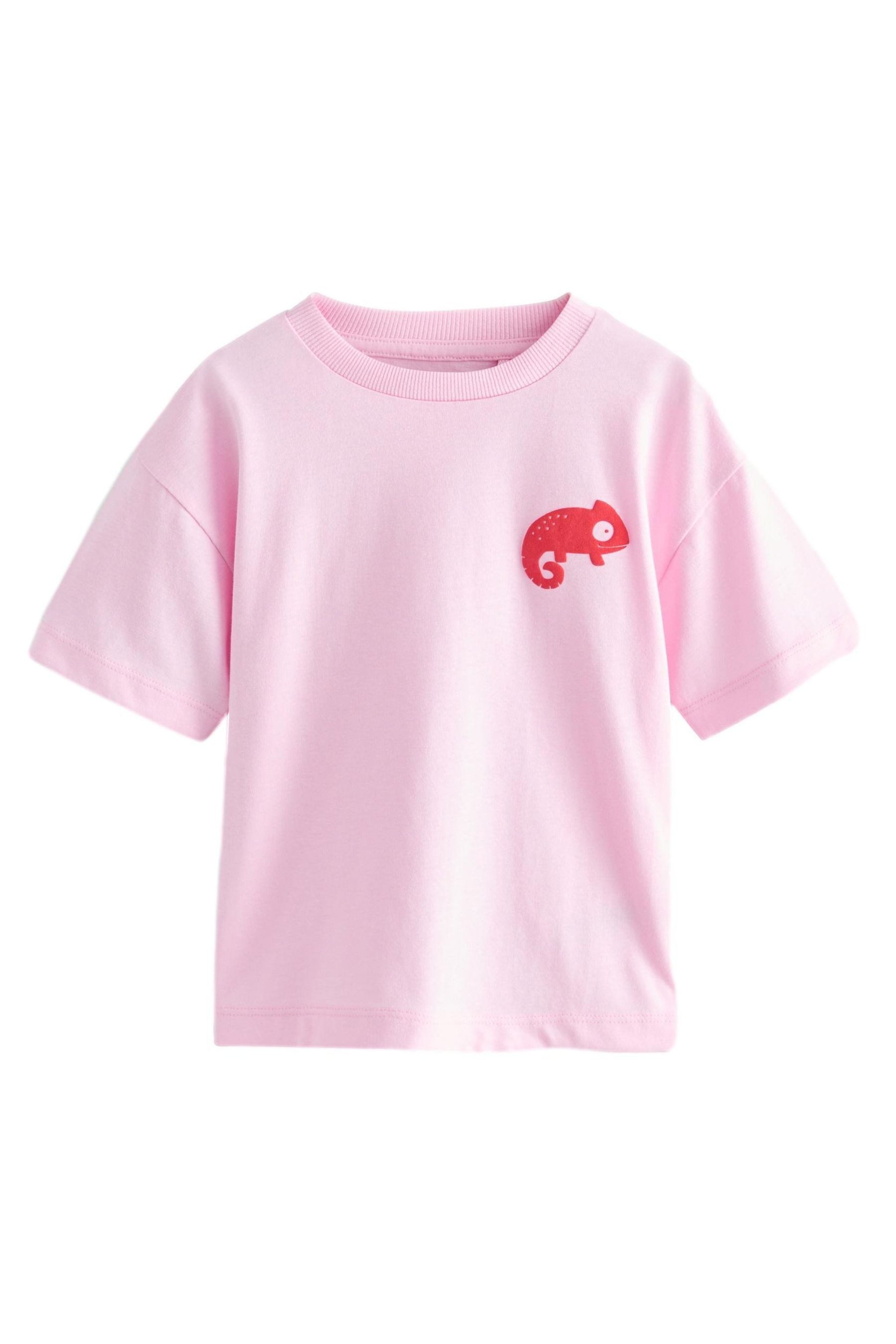 T-Shirt Schlichtes Kurzarm-T-Shirt