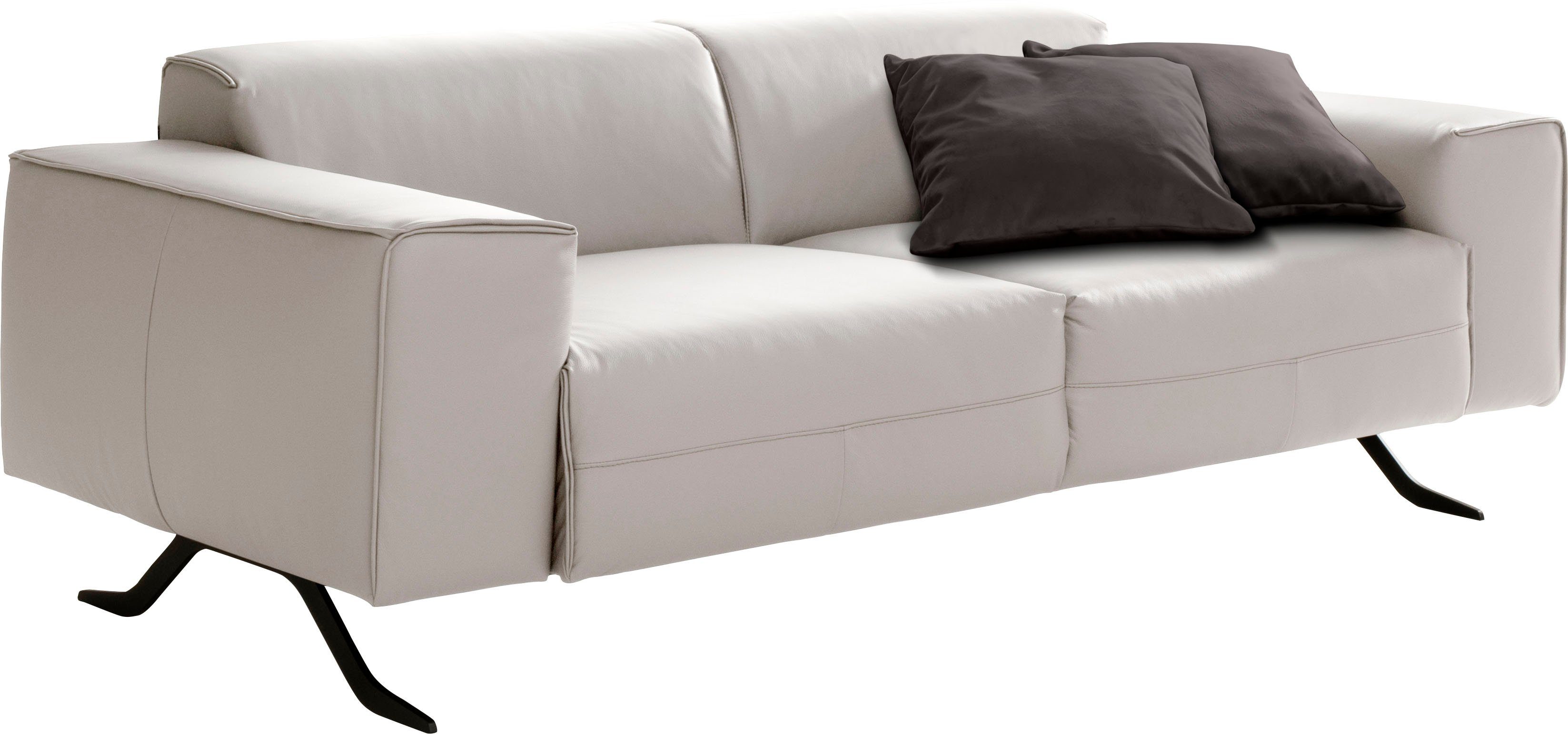 designwerk 2,5-Sitzer Beauty, mit eleganten Füßen, Breite 217 cm | Einzelsofas