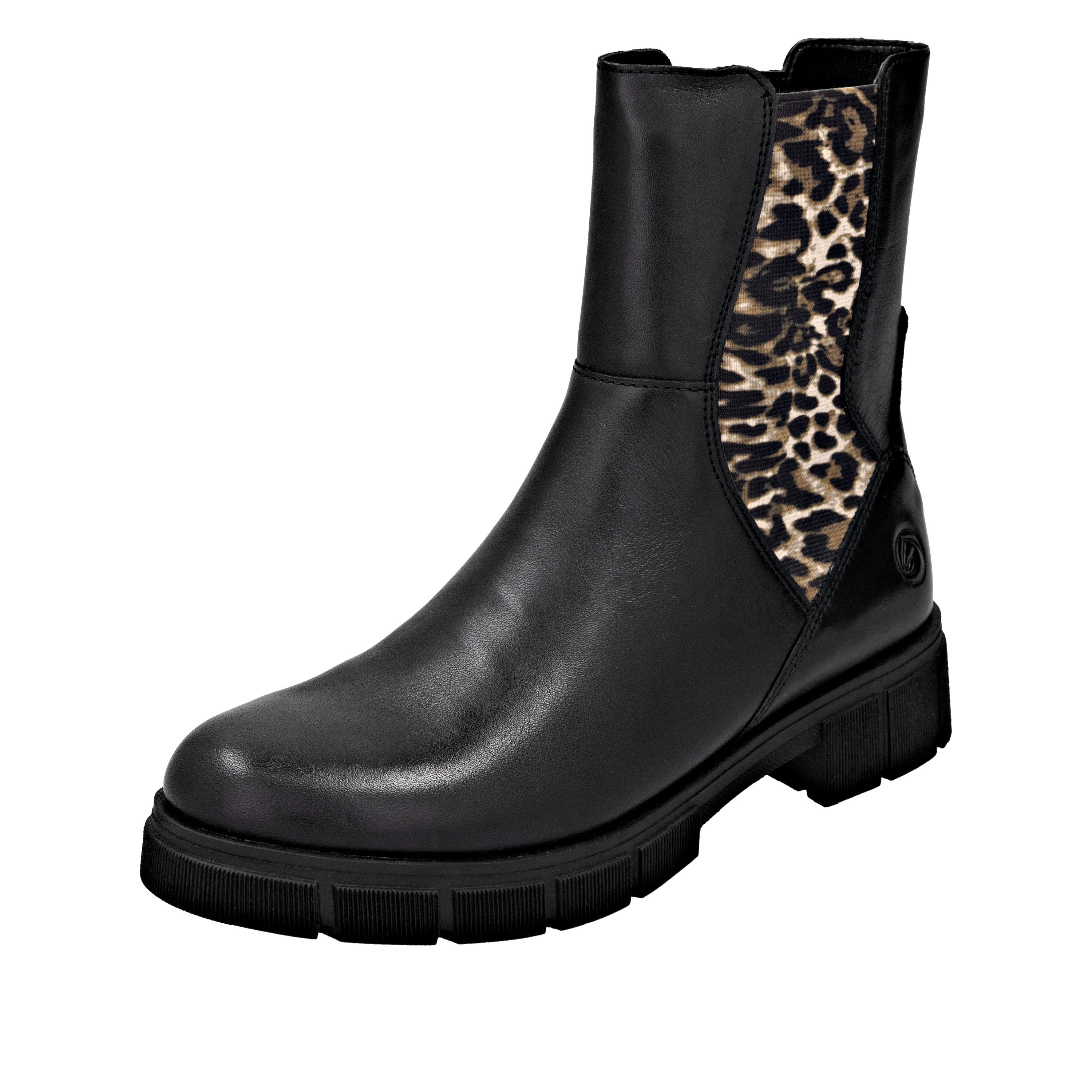 Remonte Elisabeth Hurley-Collection Chelseaboots Boots, Stiefelette, Profilsohle und Innenreißverschluss