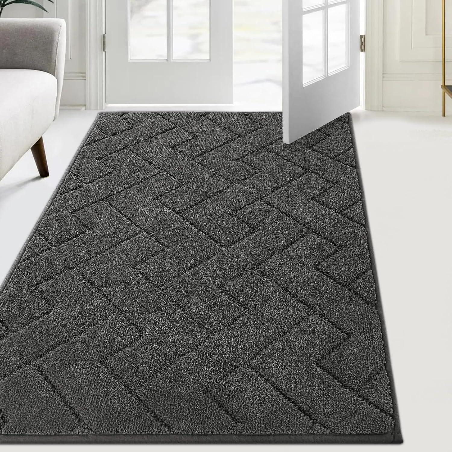 FCSDETAIL Fußmatte Schmutzfangmatte Innen 86x150cm rutschfeste günstig online kaufen