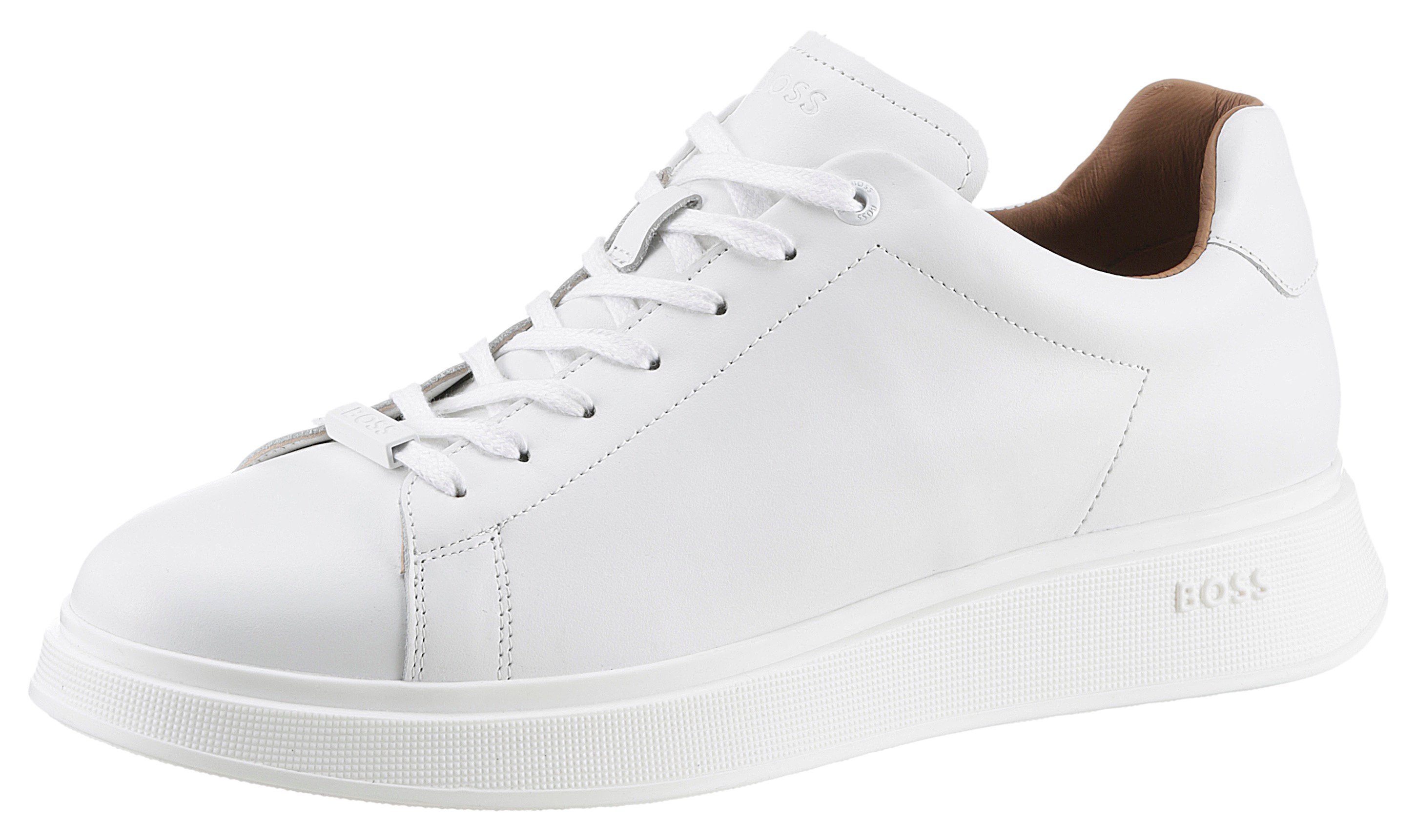 BOSS Bulton_Runn Sneaker mit BOSS-Markenlabel, Freizeitschuh, Halbschuh, Schnürschuh