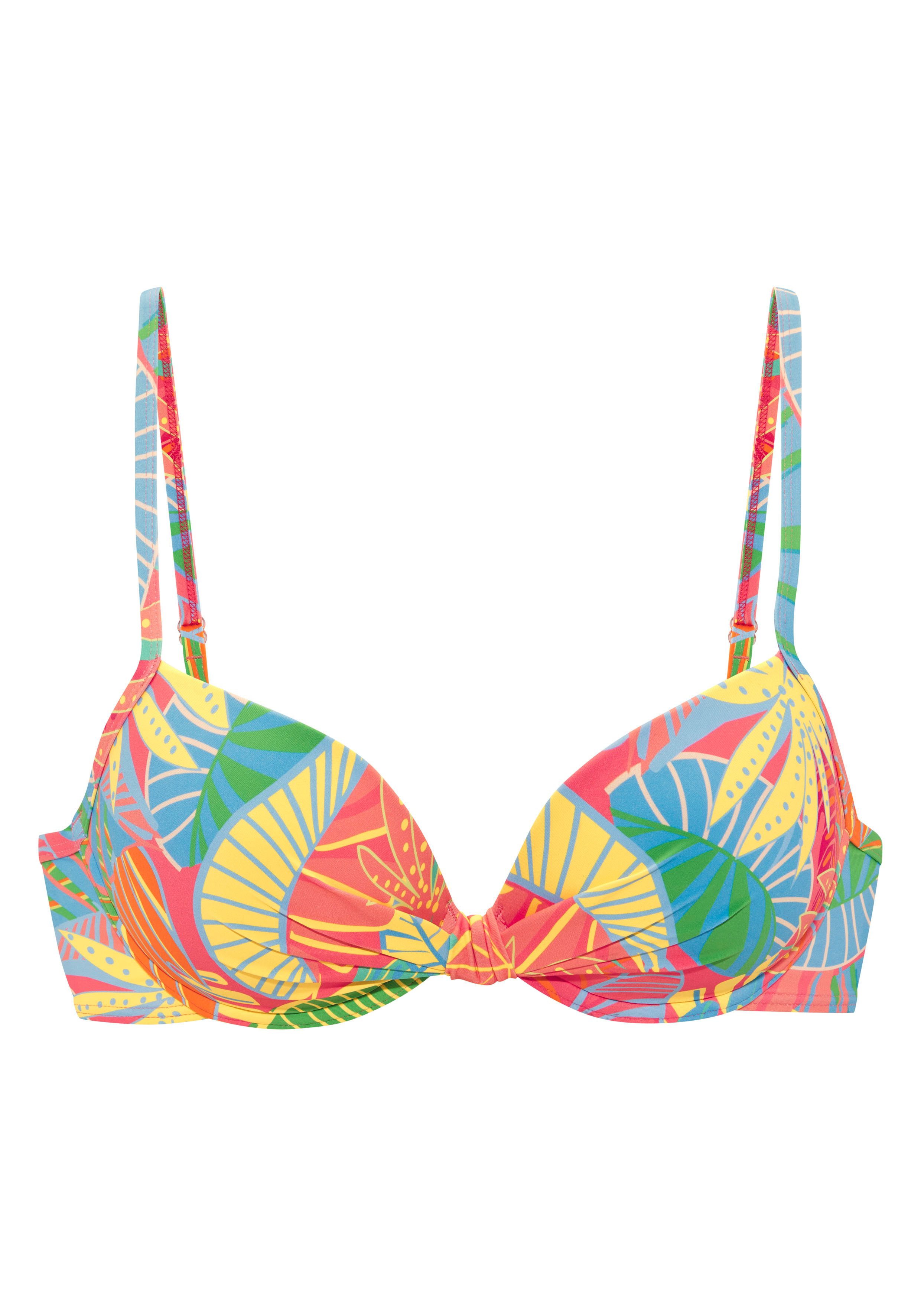 s.Oliver Bügel-Bikini-Top Yana, mit stylischem Blätterdruck. € 49,99