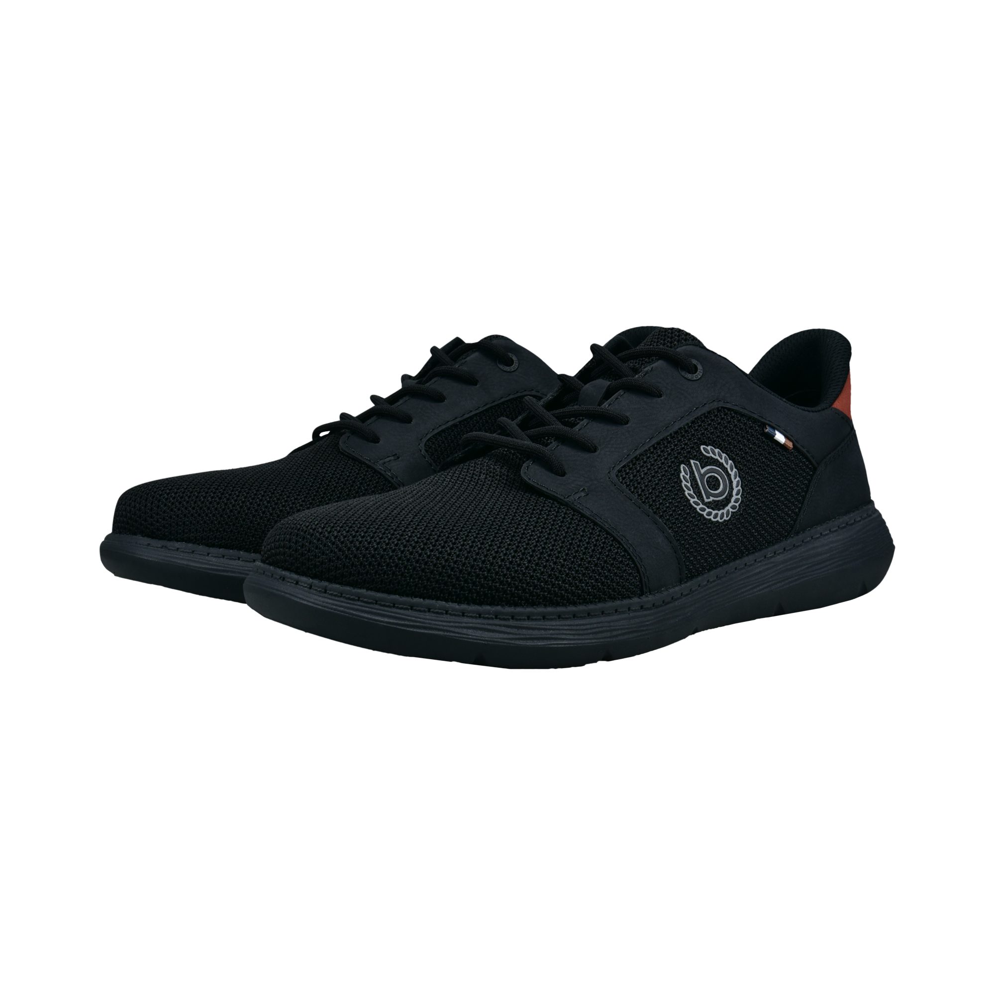 bugatti Sneaker Freizeitschuh, Halbschuh, Slipper mit seitlichem Logo-Icon