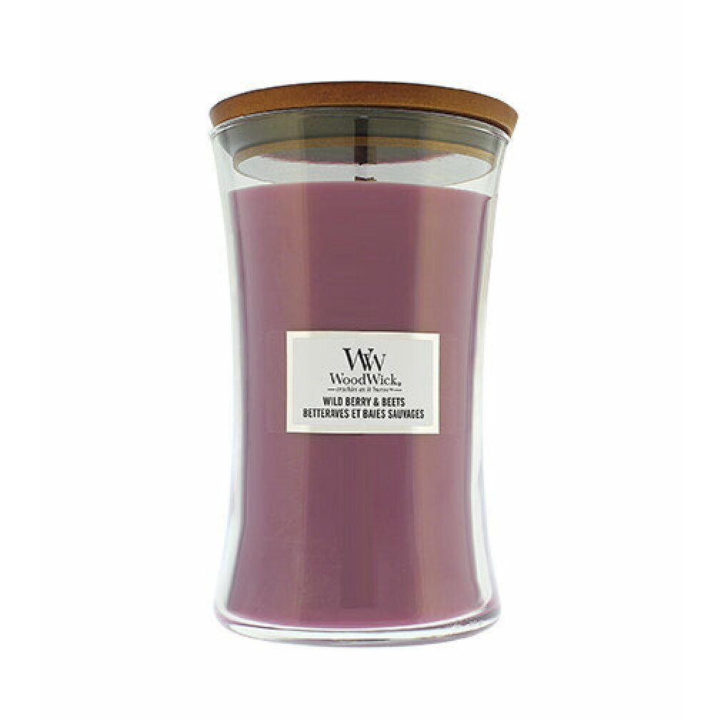 Woodwick Duftkerze Wild Berry & Beets mit Holzdocht 609,5 g