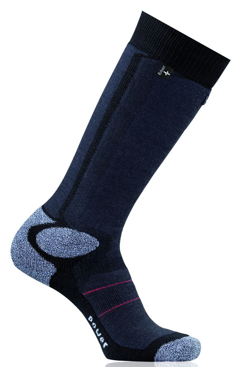 Rohner Socks Лыжные носки Power Tech schwarz/grau Kinder - 1 Paar (Размер 27-30)