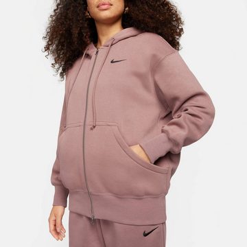 Nike Sportswear Sweatjacke Damen Sweatjacke PHOENIX mit Kapuze Oversized Fit (1-tlg)