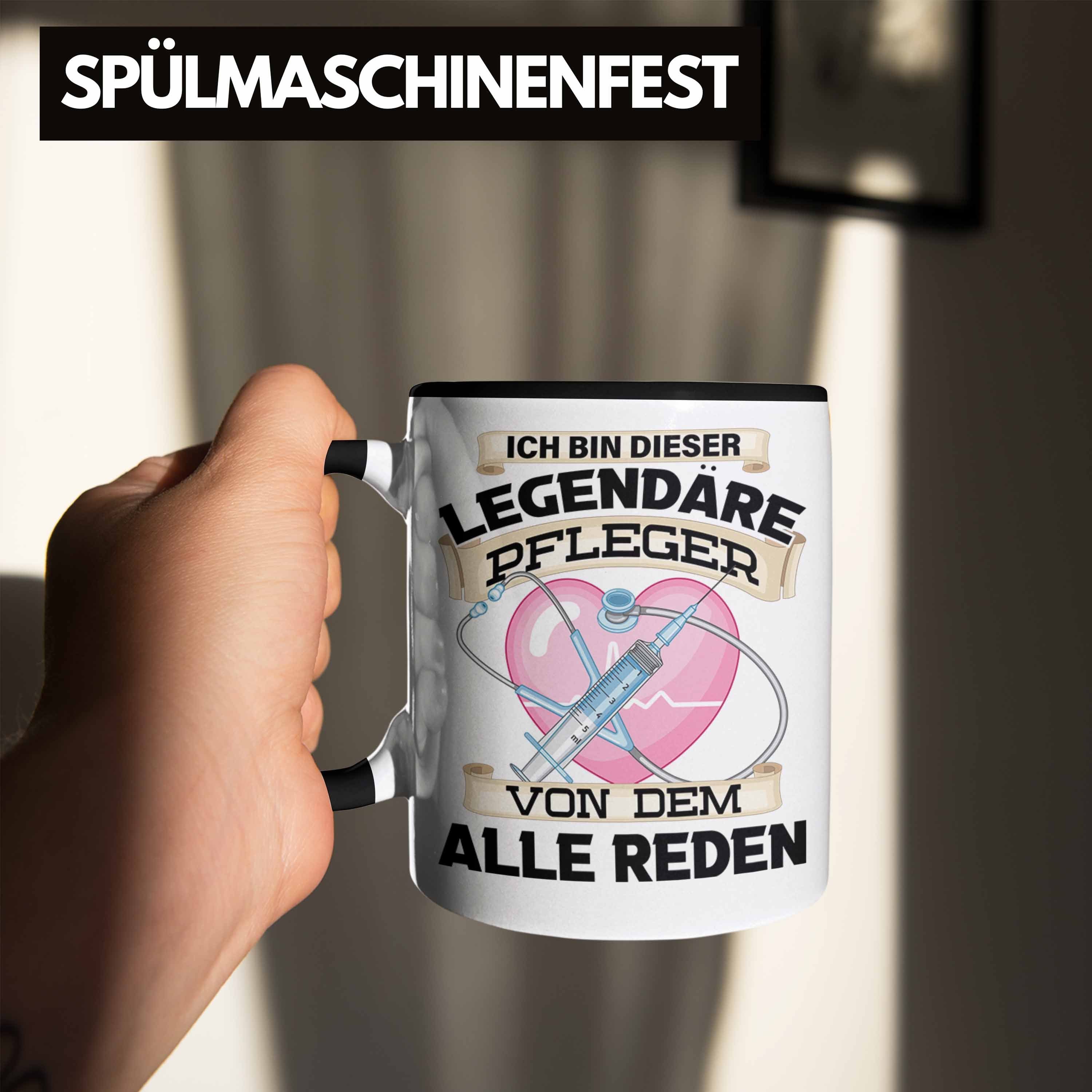 Trendation Tasse Pfleger Tasse Geschenk Altenpflege Pflegekraft Männer Geschenkidee Spr – Bild 4 von 5