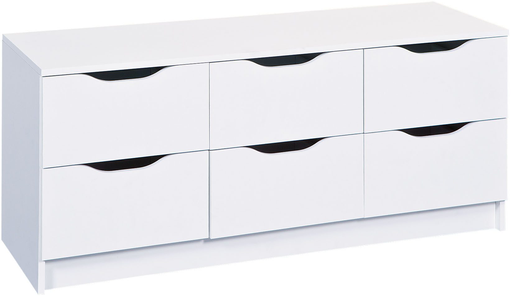 Inter Link Schubkastenkommode Westphalen, Schubladenkommode, viel Stauraum, modern (1 St), mit Schubladen, für Wohnzimmer/Schlafzimmer, BxTxH: 122 x 40 x 51 cm