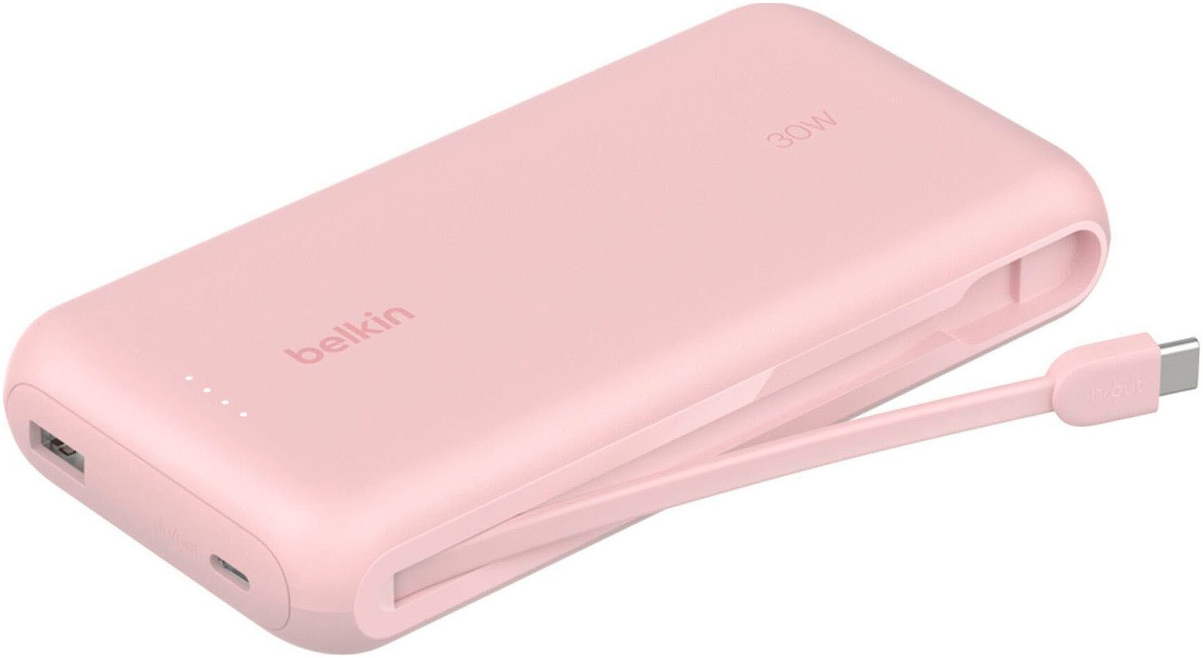 Belkin BOOST CHARGE 20K mit integriertem Kabel 20.000mAh Powerbank Belkin BOOST CHARGE Power Delivery Powerbank 20.000mAh, black