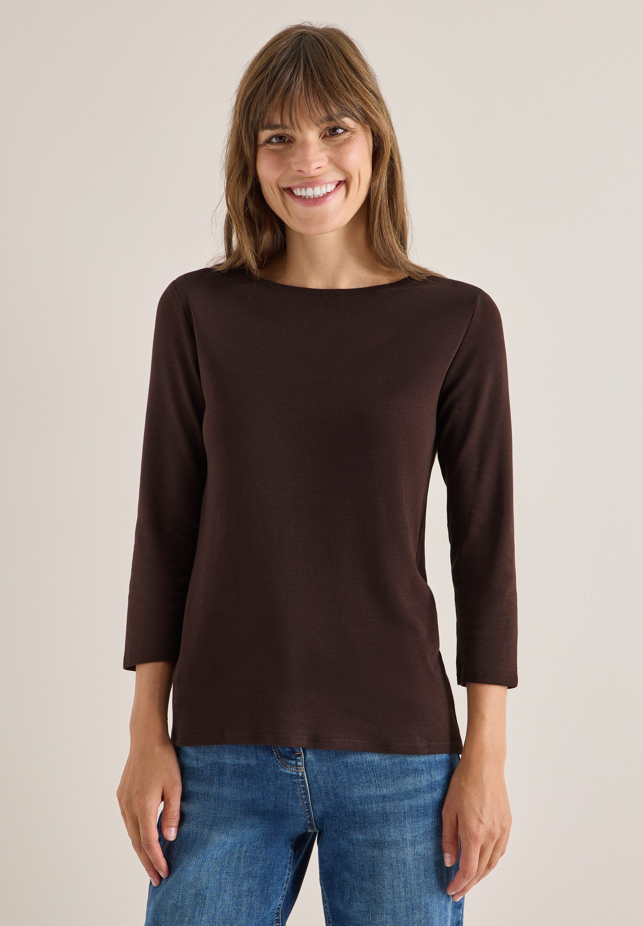 CECIL 3/4-Arm-Shirt mit 3/4 Ärmeln günstig online kaufen